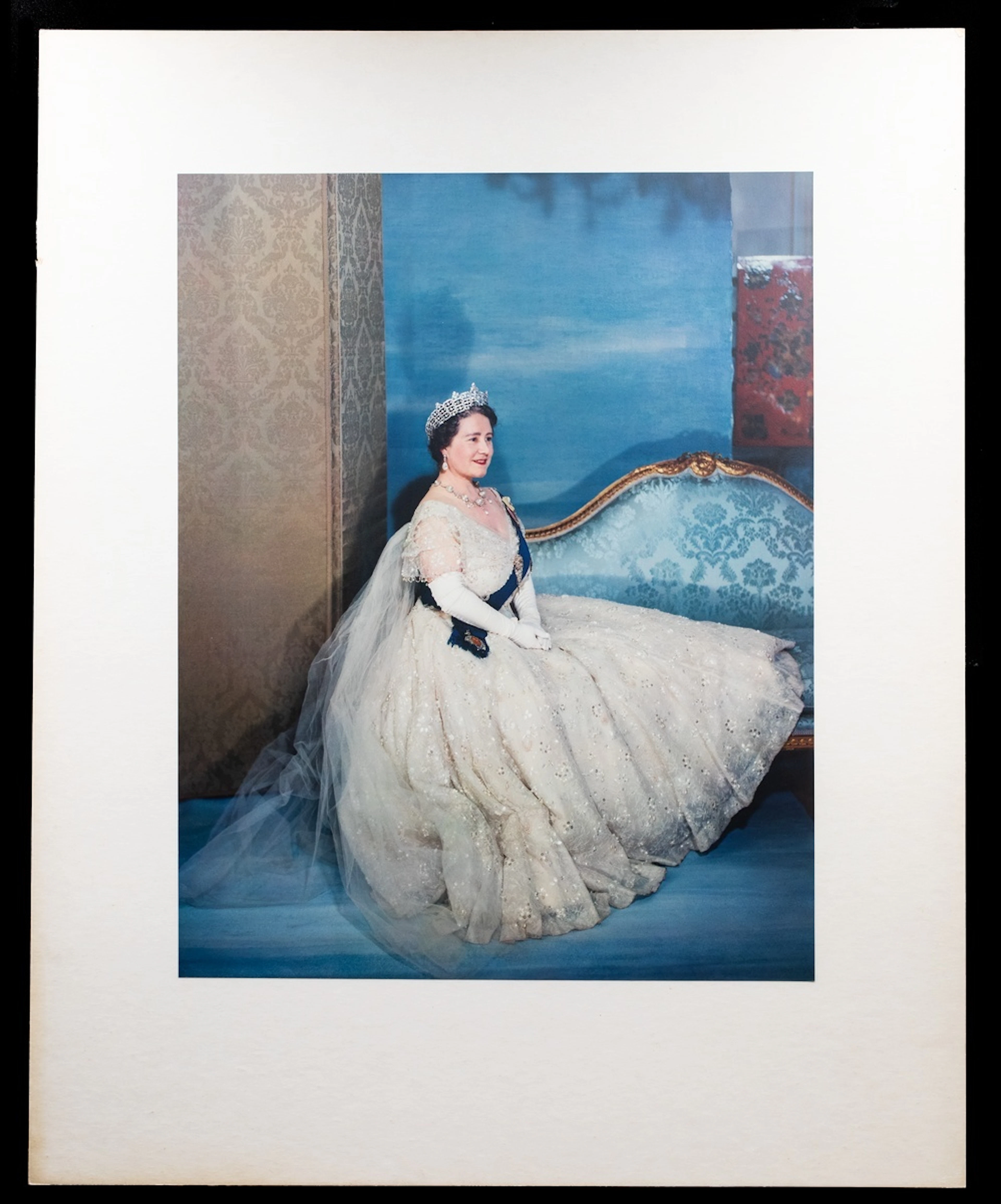 Great Britain Royalty Queen Elizabeth the Queen Mother 1957 Formal
