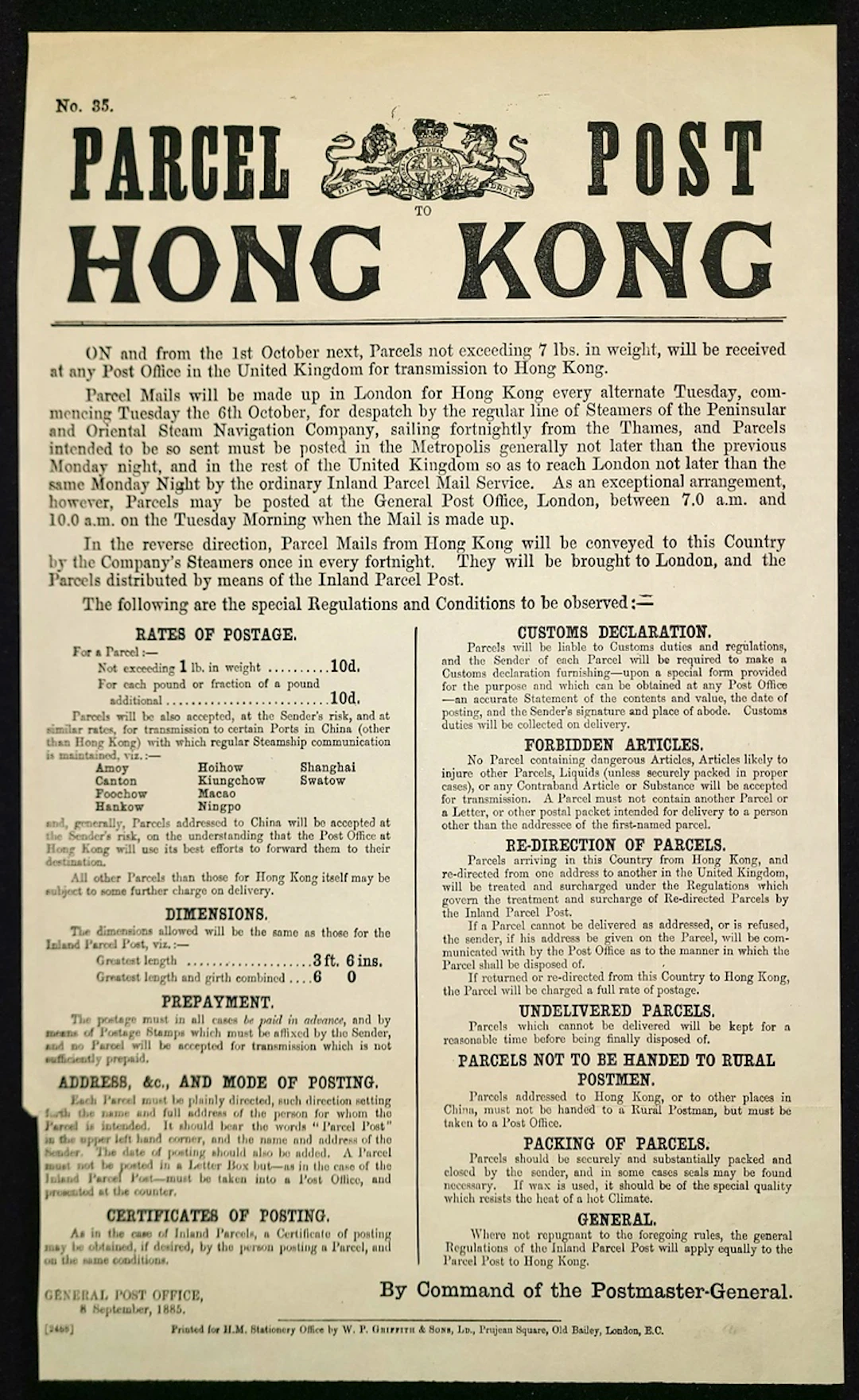 Hong Kong Covers