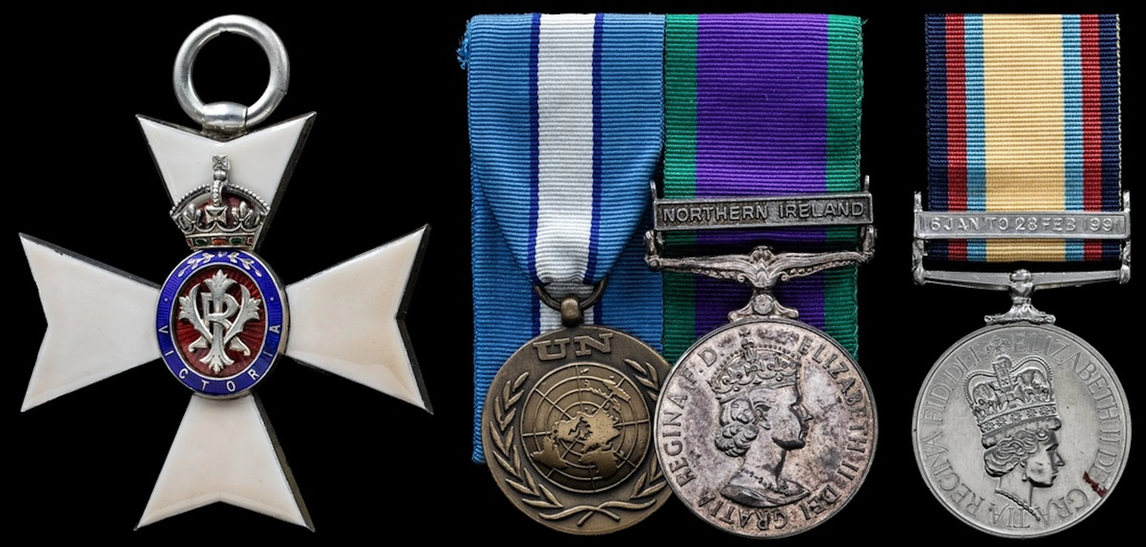 A collection of copied of defective medals The Royal Victorian Order