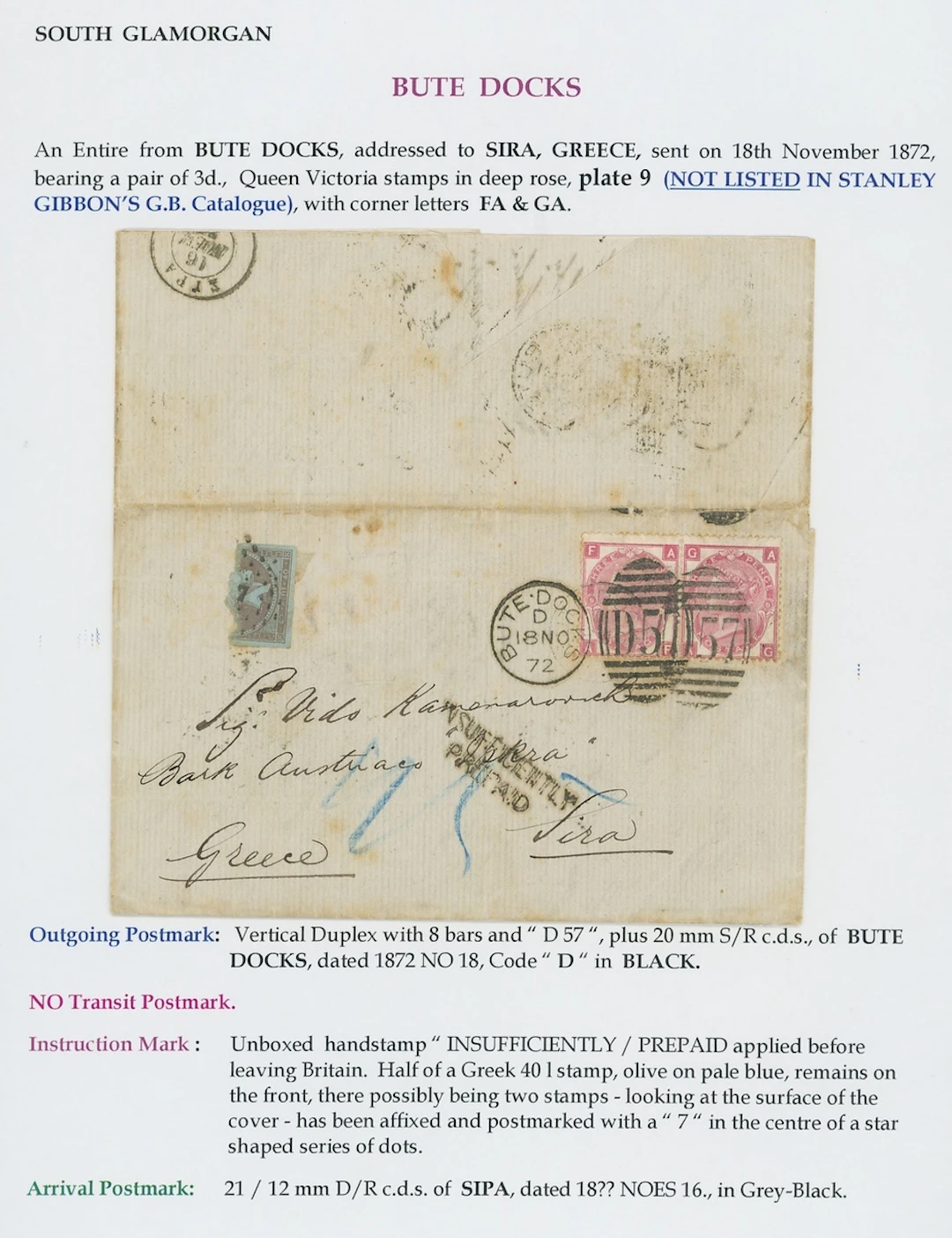 Great Britain Postal History c.1850s-90s, a group of covers (c.60+)