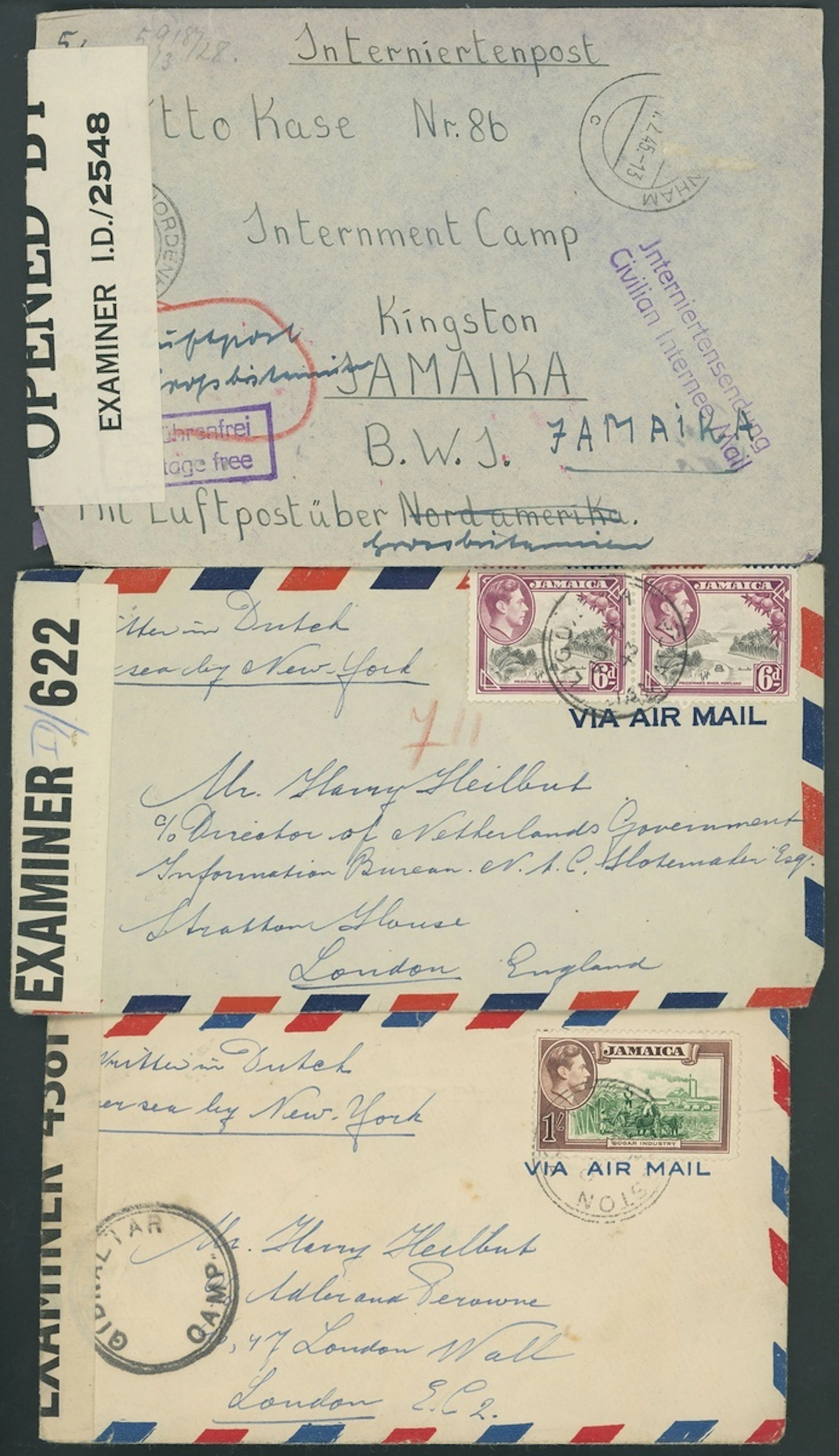 Jamaica Covers and Cancellations Ranges A KGVI group including covers