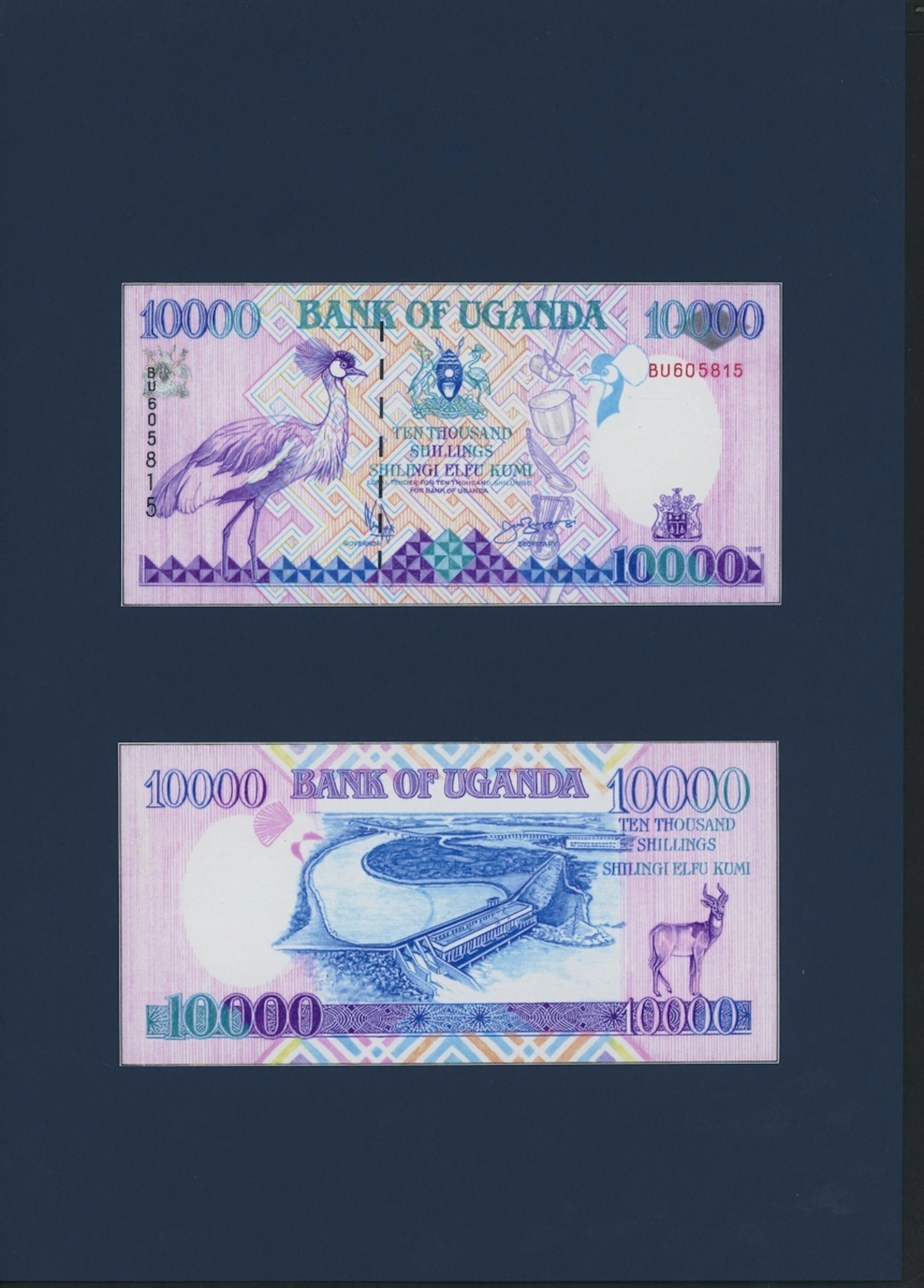 Africa Group, designs for Ethiopia, Namibia, South Africa, Uganda