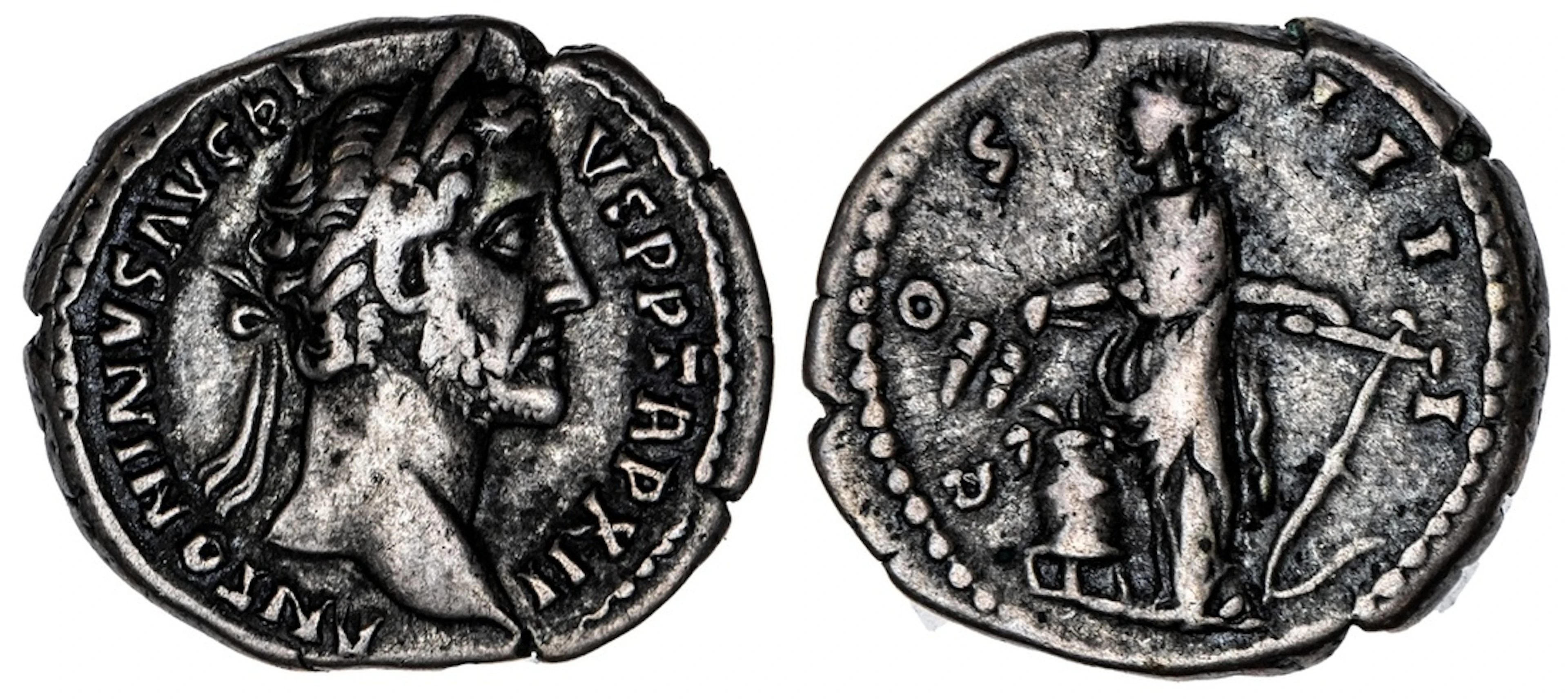 Roman Empire, Antoninus Pius (AD 138-161), AR Denarius, struck 148-149