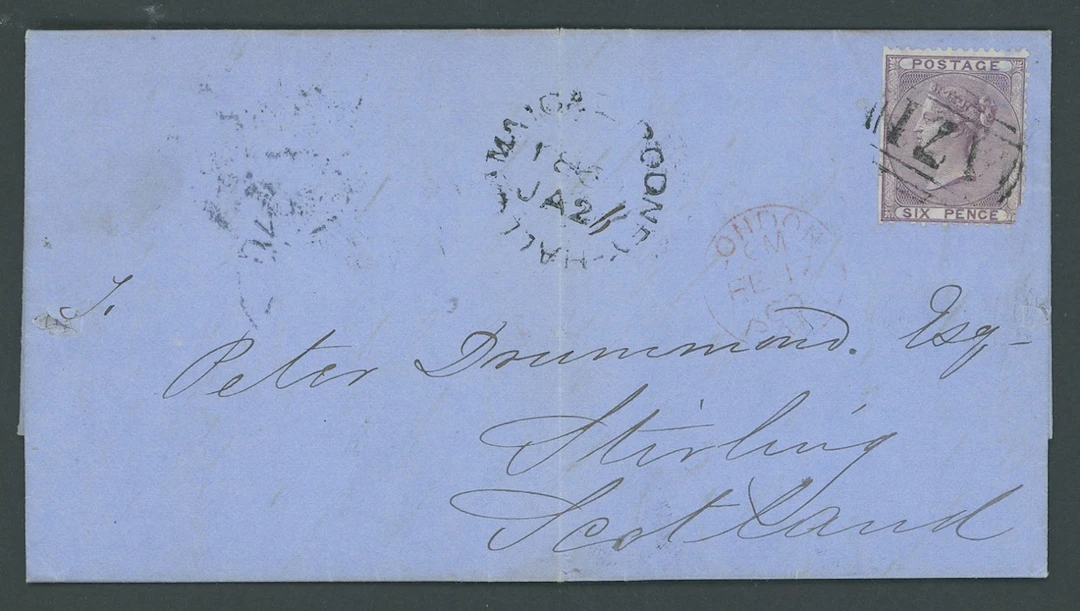 Jamaica Great Britain used in Jamaica Imperial Issues used at Post