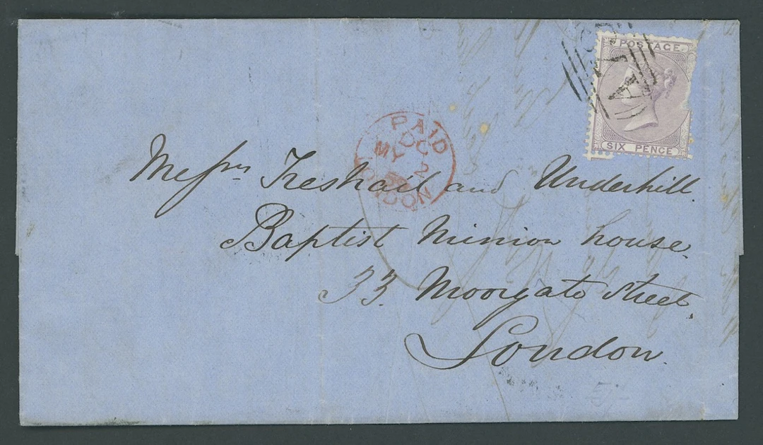 Jamaica Great Britain used in Jamaica Imperial Issues used at Post