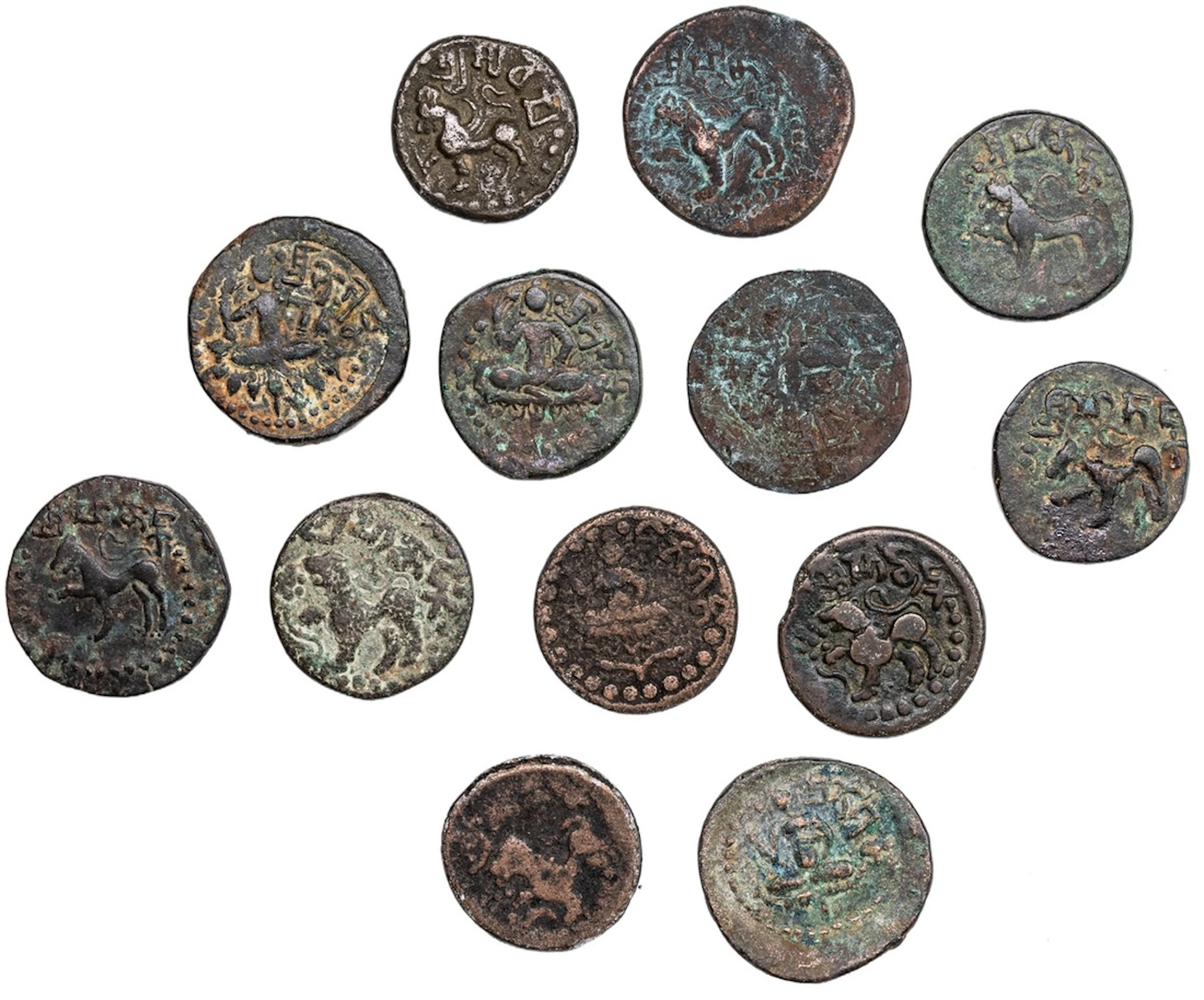 Nepal, Lichhavi Period, in the name of Sri Mananka and Sivadeva I