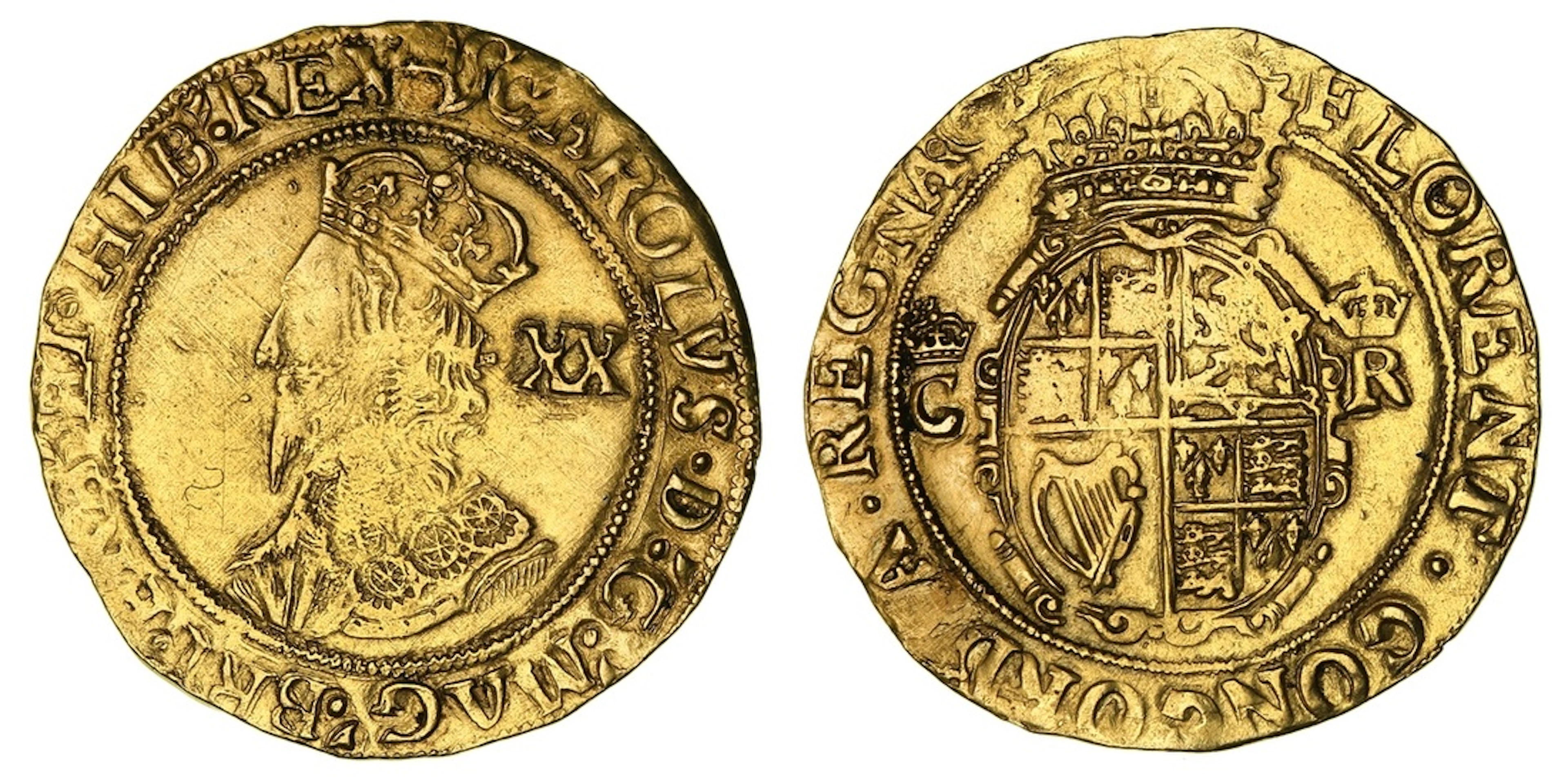 Charles I (1625-1649), Group F, Class IIa, Unite, 1644-1645, Tower