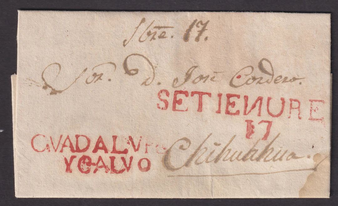 Mexico, Stampless Postal History