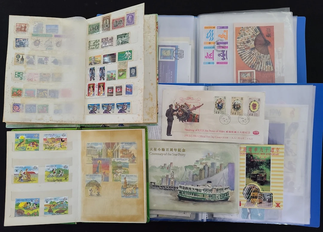 Hong Kong Collection and Ranges 1982-1997 a group of F.D.C.