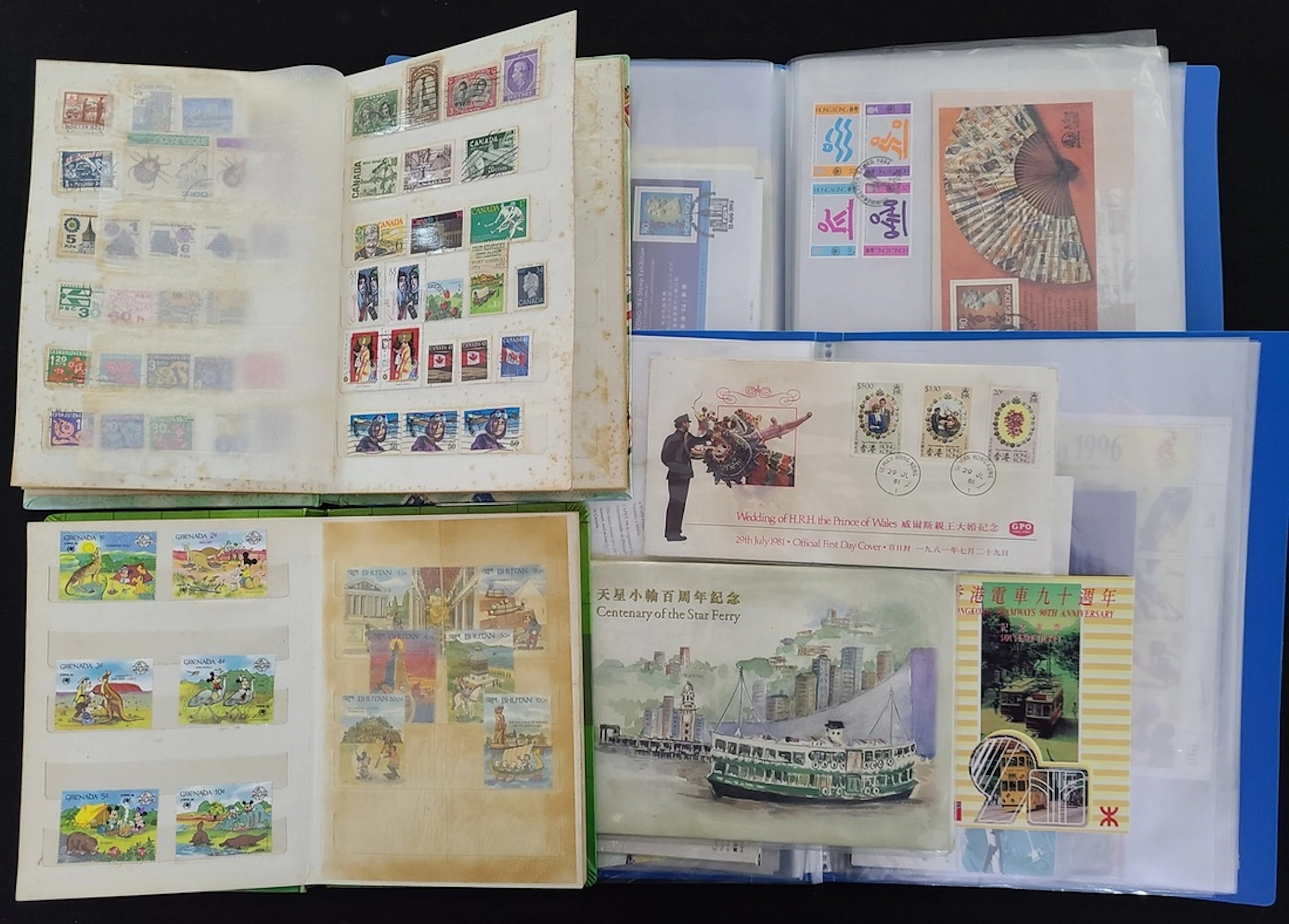 Hong Kong Collection and Ranges 1982-1997 a group of F.D.C.