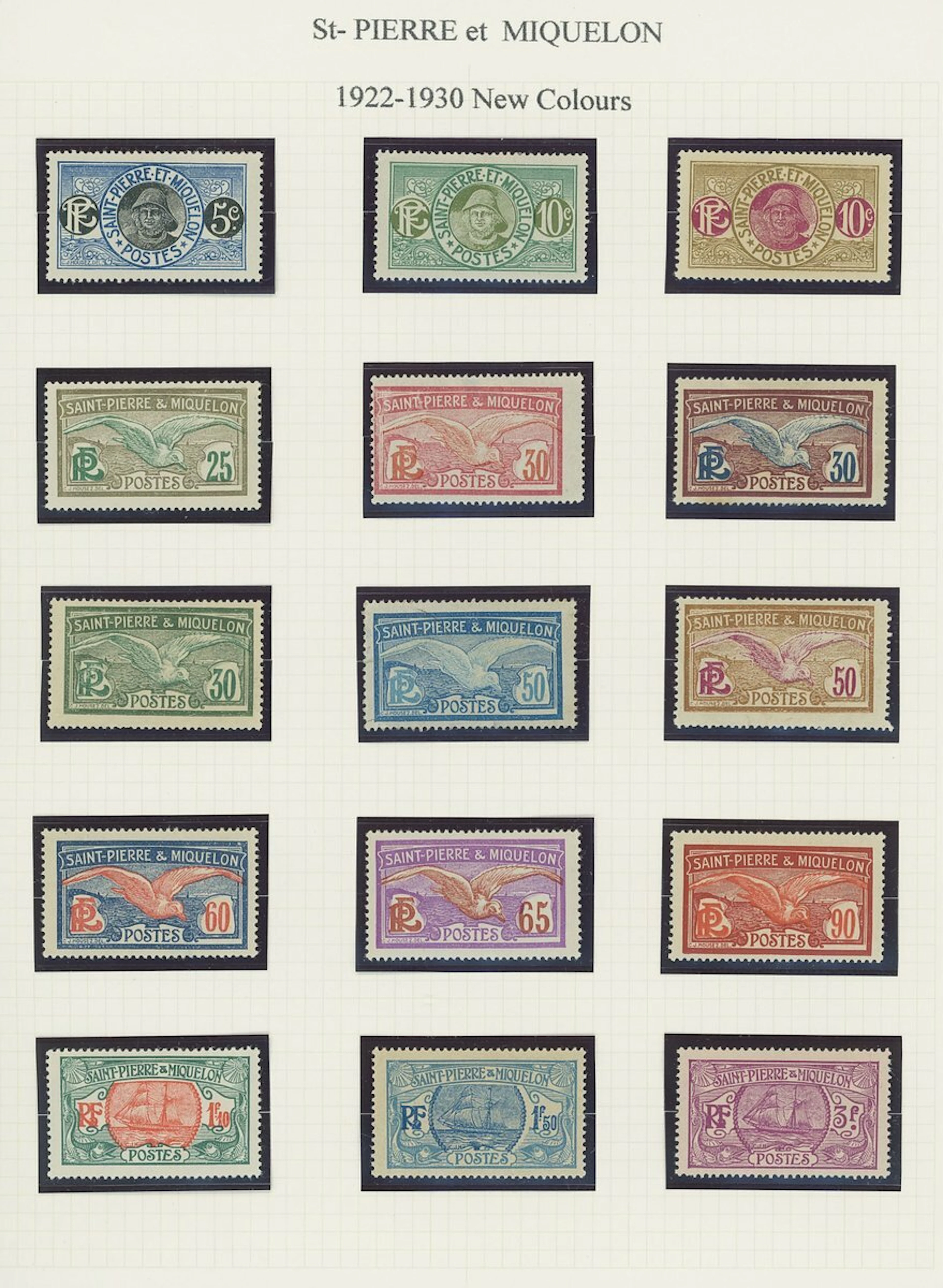 French Colonies Collections and Ranges Comprehensive mint and used