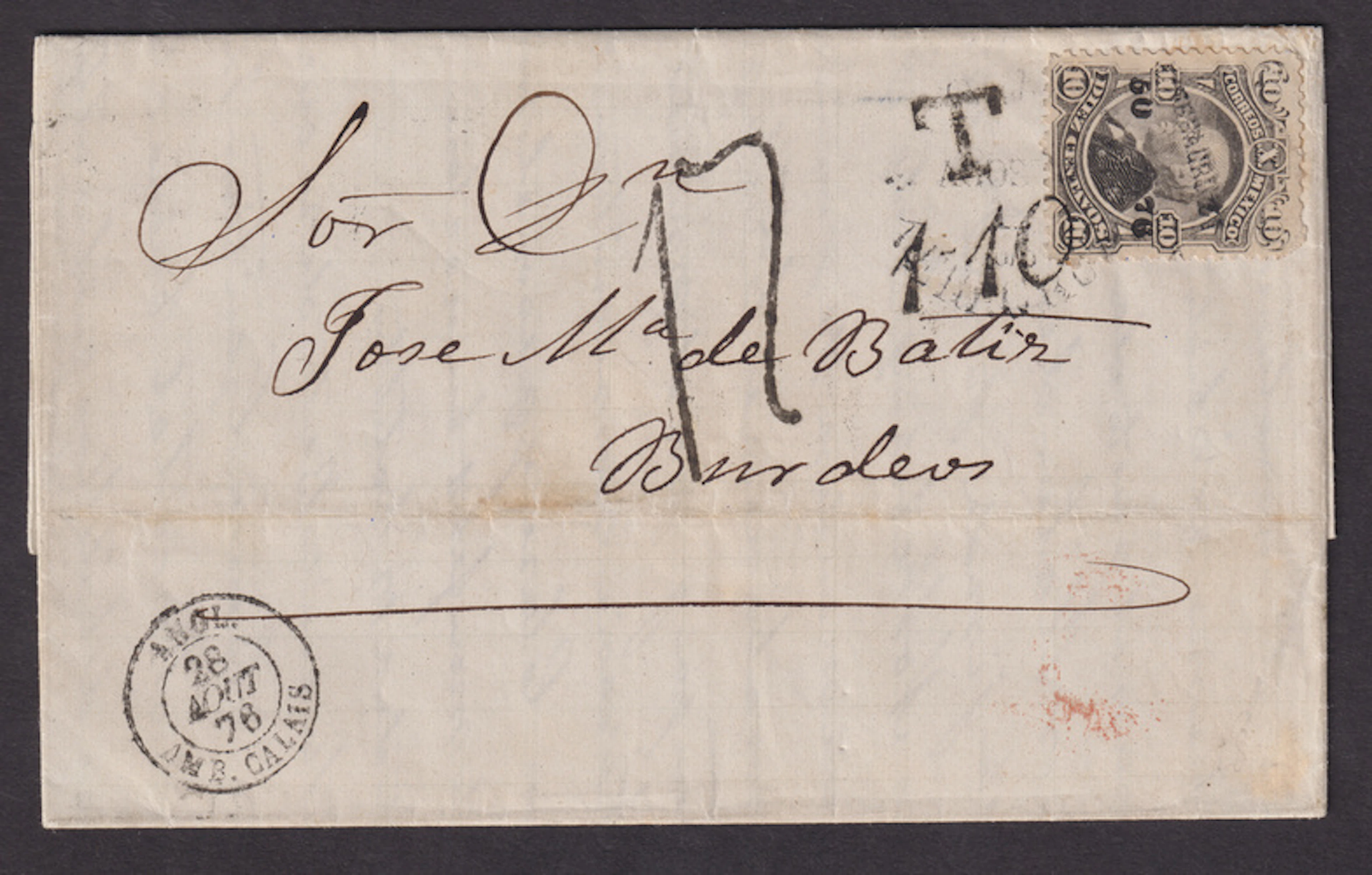 Mexico, 1874 "Hidalgos" Issue