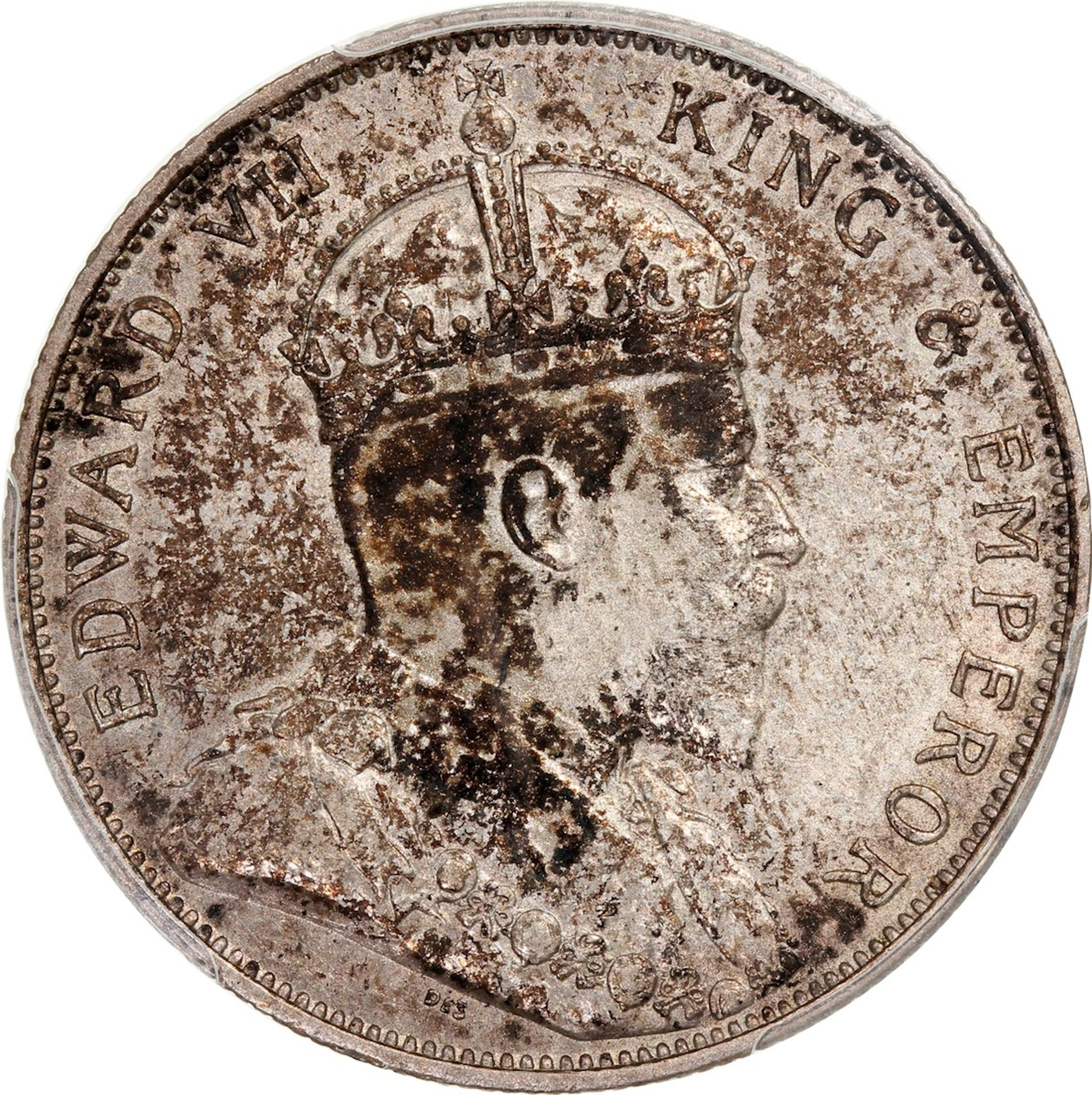 Hong Kong, Edward VII, [PCGS AU Detail] silver 50 cents, 1905