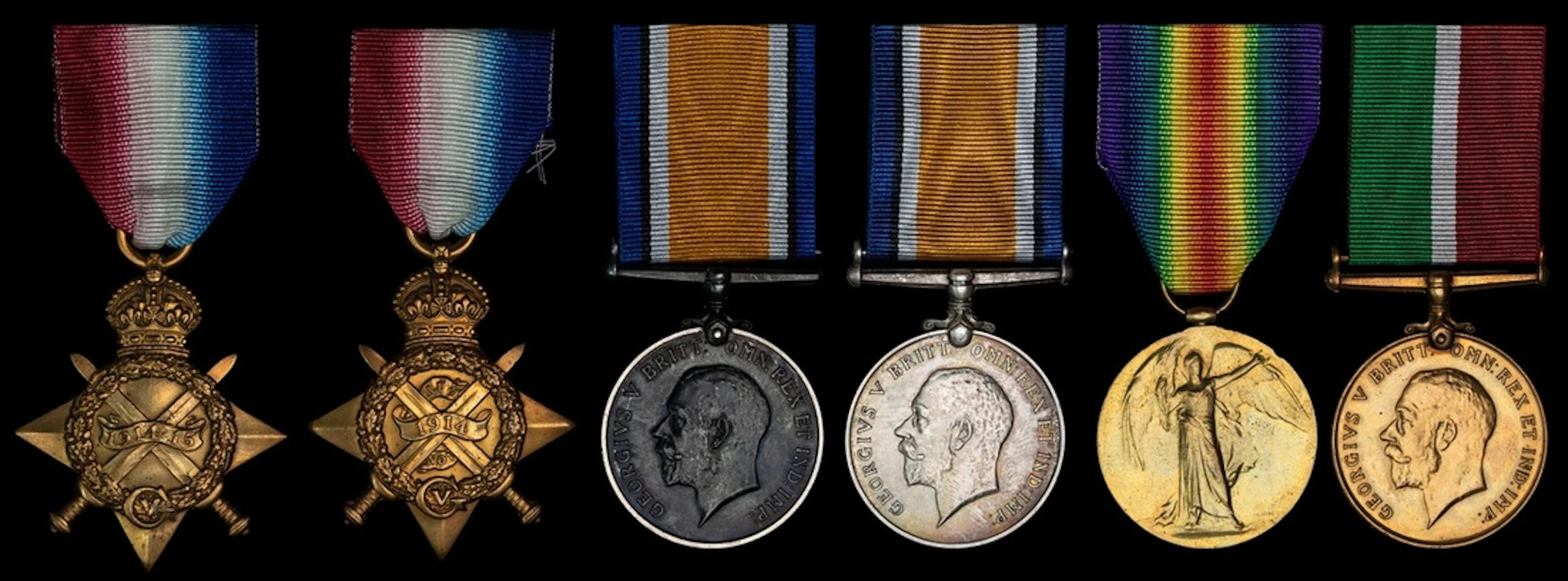 1914 Star (73552 Gnr. E.T.L. Clarke. R.F.A.), very fine The 1914-15