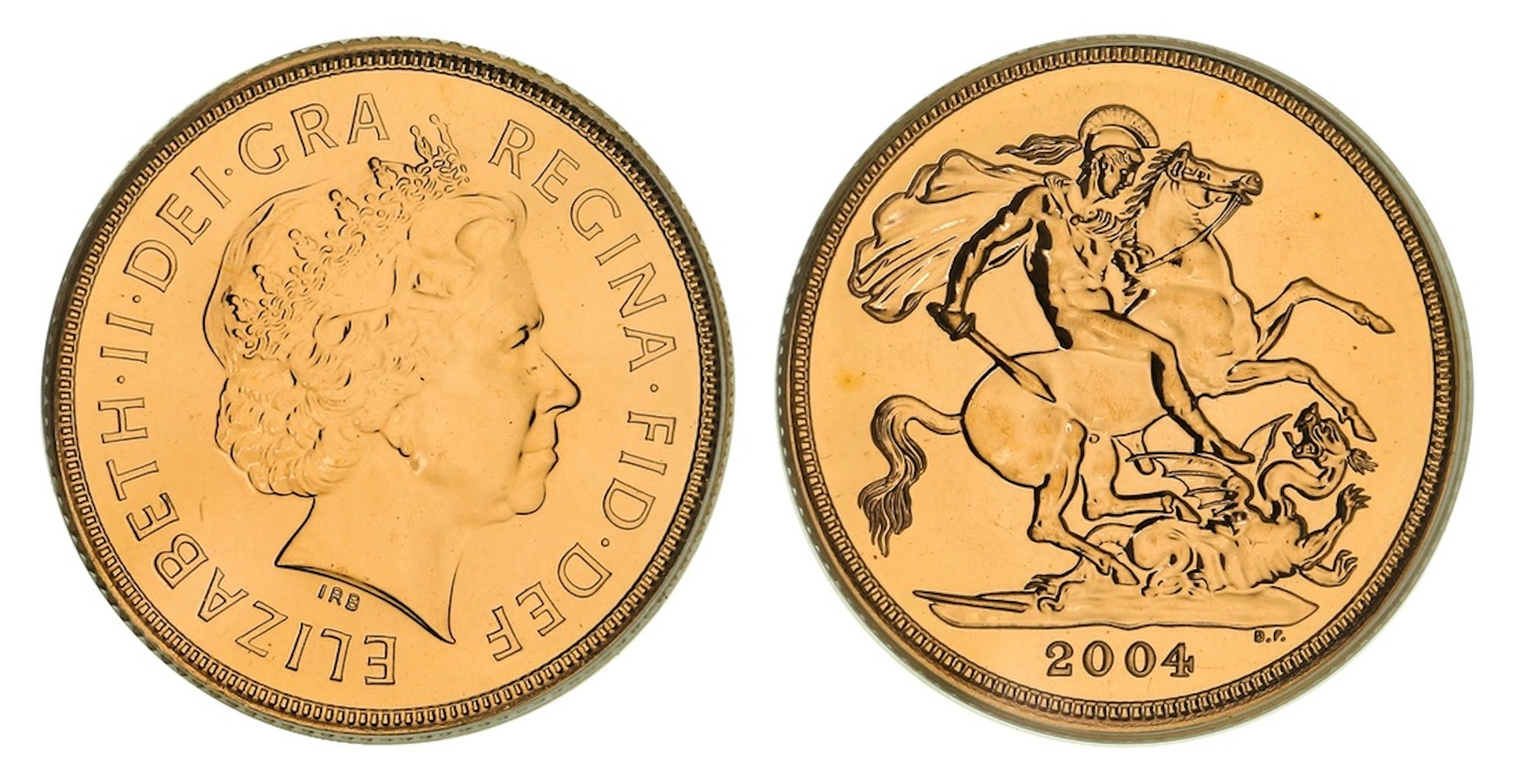 PCGS MS67 | Elizabeth II (1952-2022), Sovereign, 2004, by Ian Rank-Broadley
