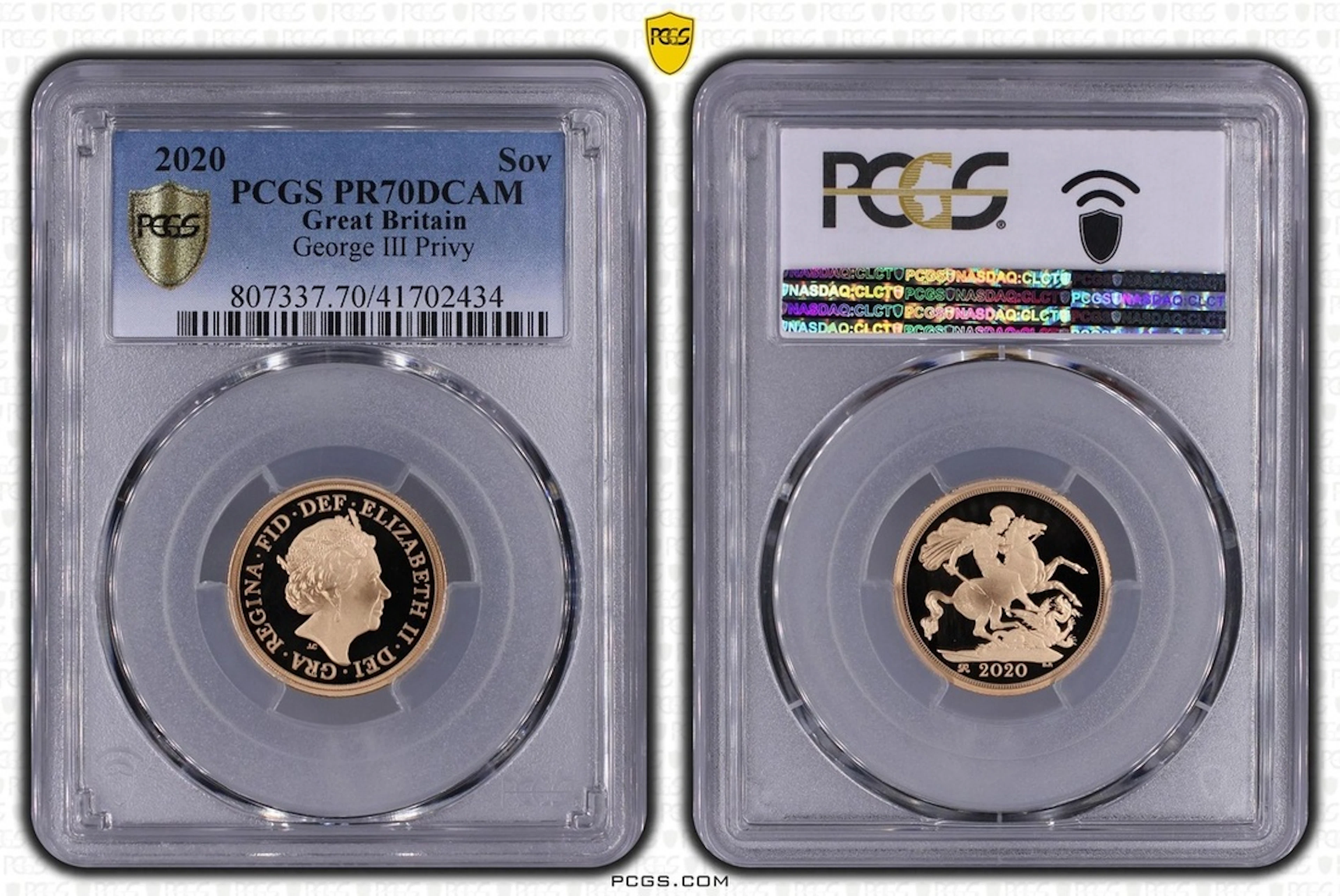 PCGS PR70 DCAM | *Top Pop* | Elizabeth II (1952-2022), Commemorative