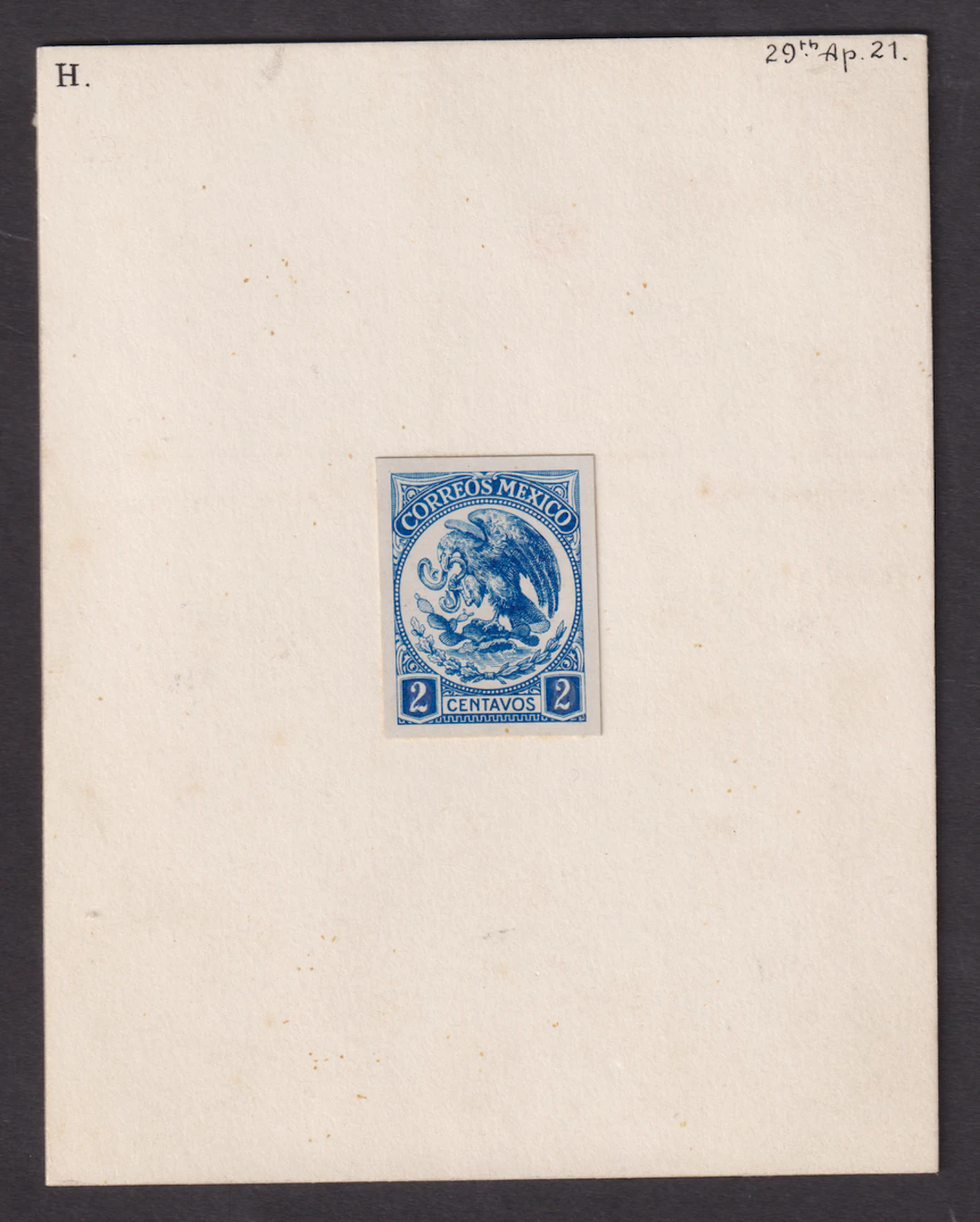 1914-1940 Revolutionary and Early 20th Century Period 1921, 2c. blue