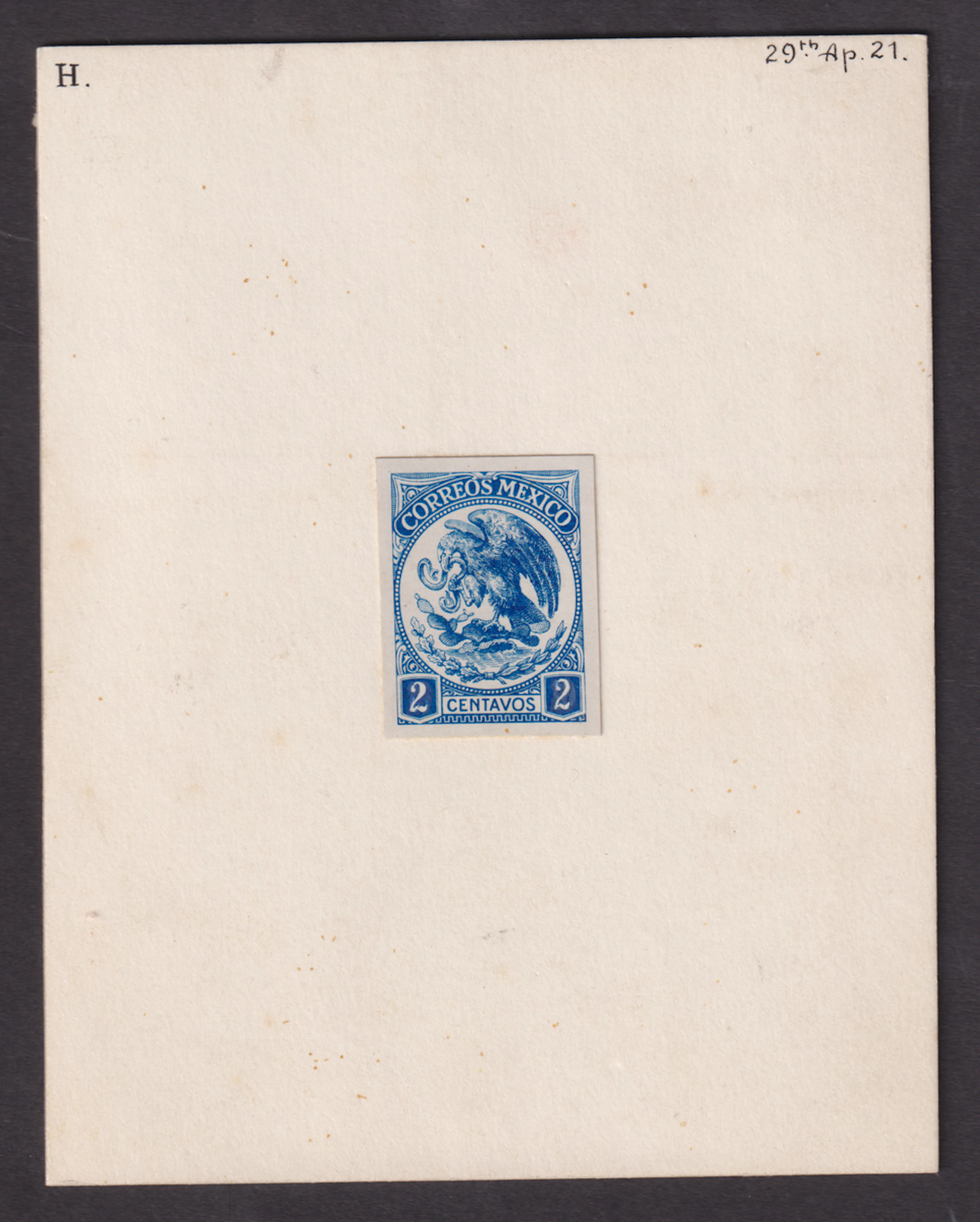 1914-1940 Revolutionary and Early 20th Century Period 1921, 2c. blue