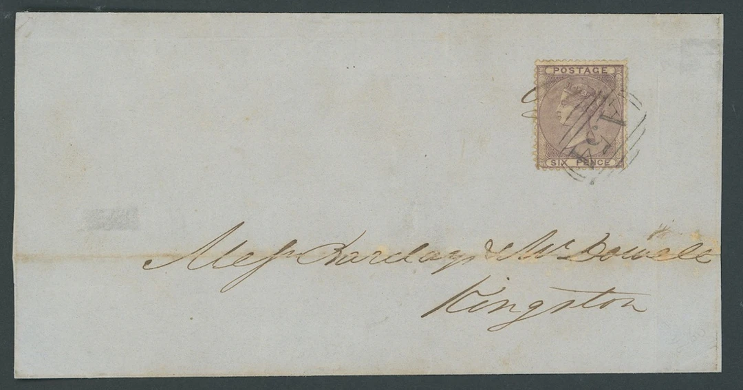 Jamaica Great Britain used in Jamaica Imperial Issues used at Post