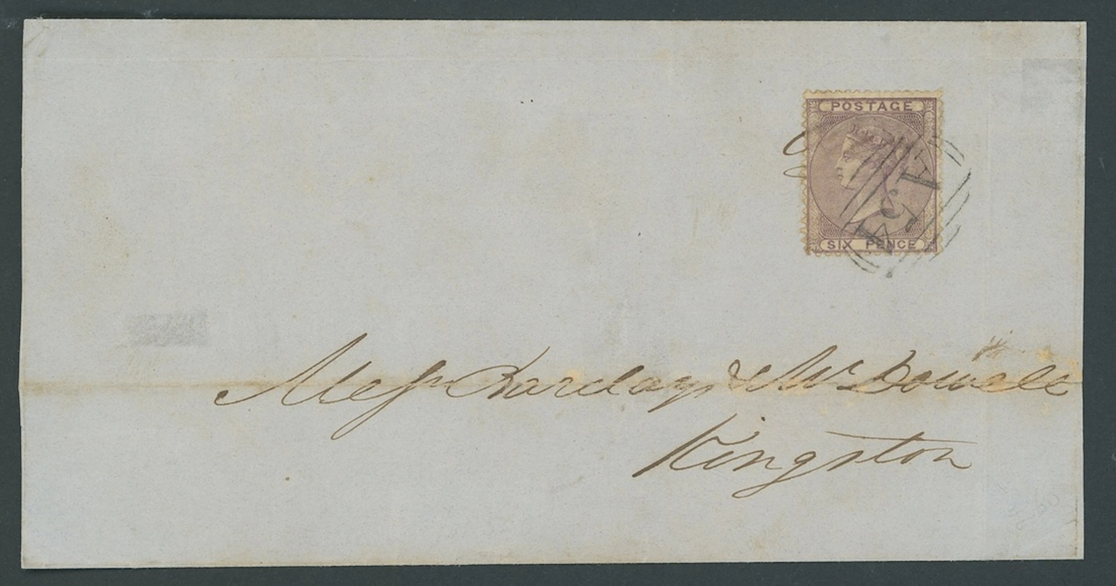 Jamaica Great Britain used in Jamaica Imperial Issues used at Post