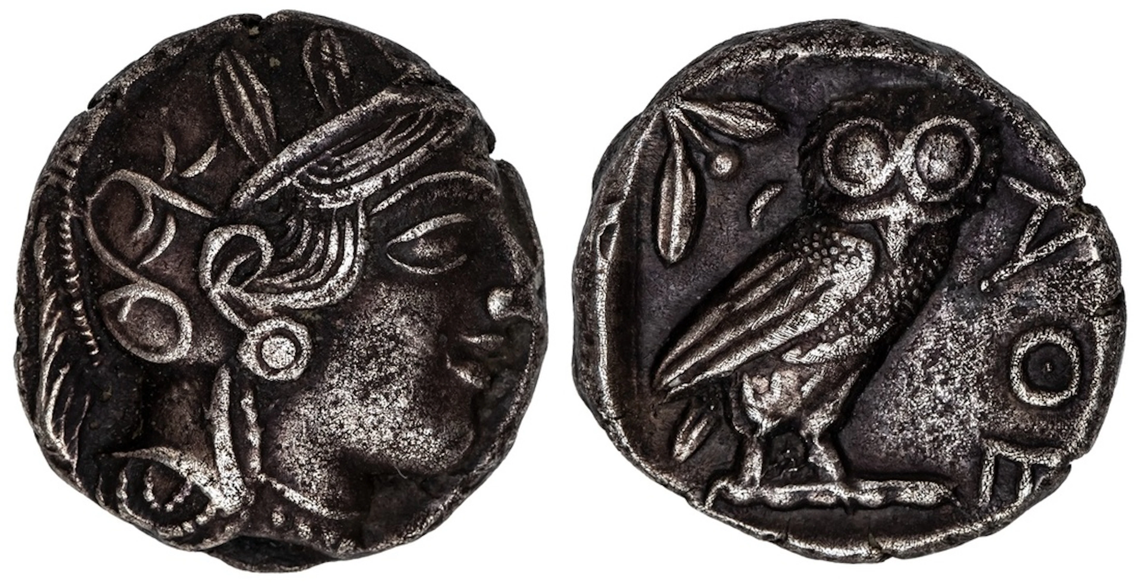Attica, Athens, AR Tetradrachm, struck 440-404 BC, head of Athena