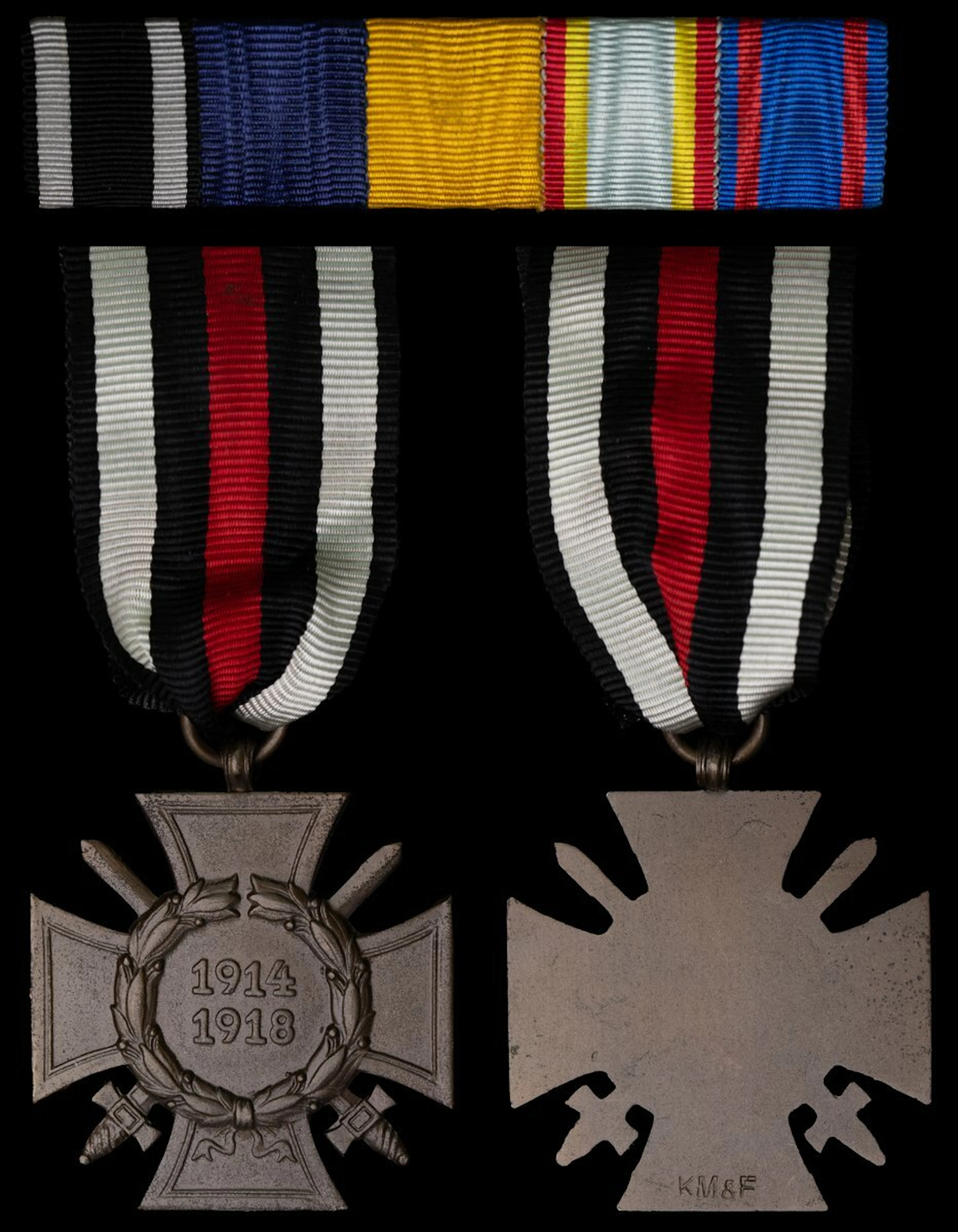Germany, Prussia, Hindenburg Cross 1914-18 with swords, maker's cartouche