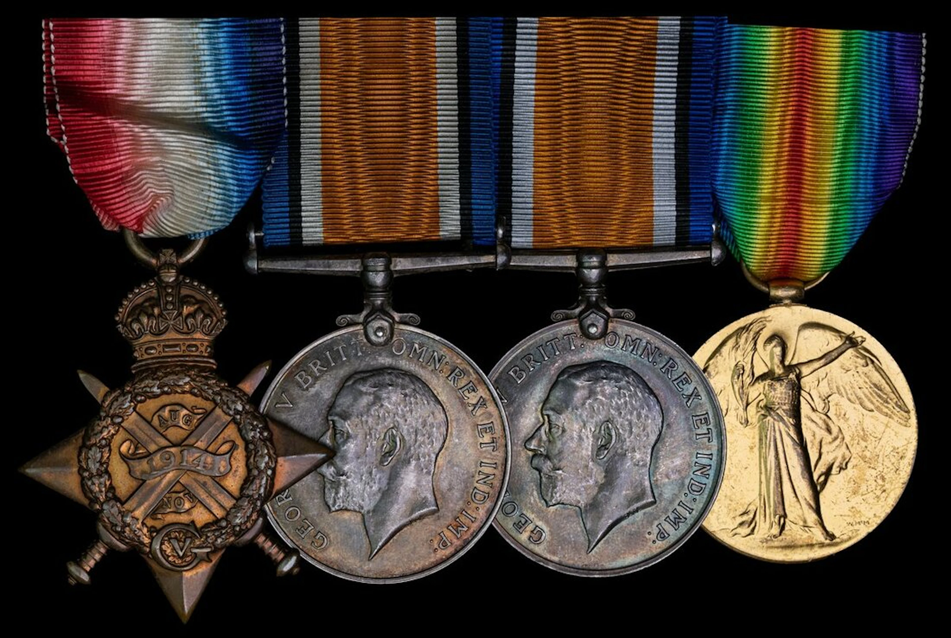 An unusual and well-documented campaign group of four awarded to Chauffeur