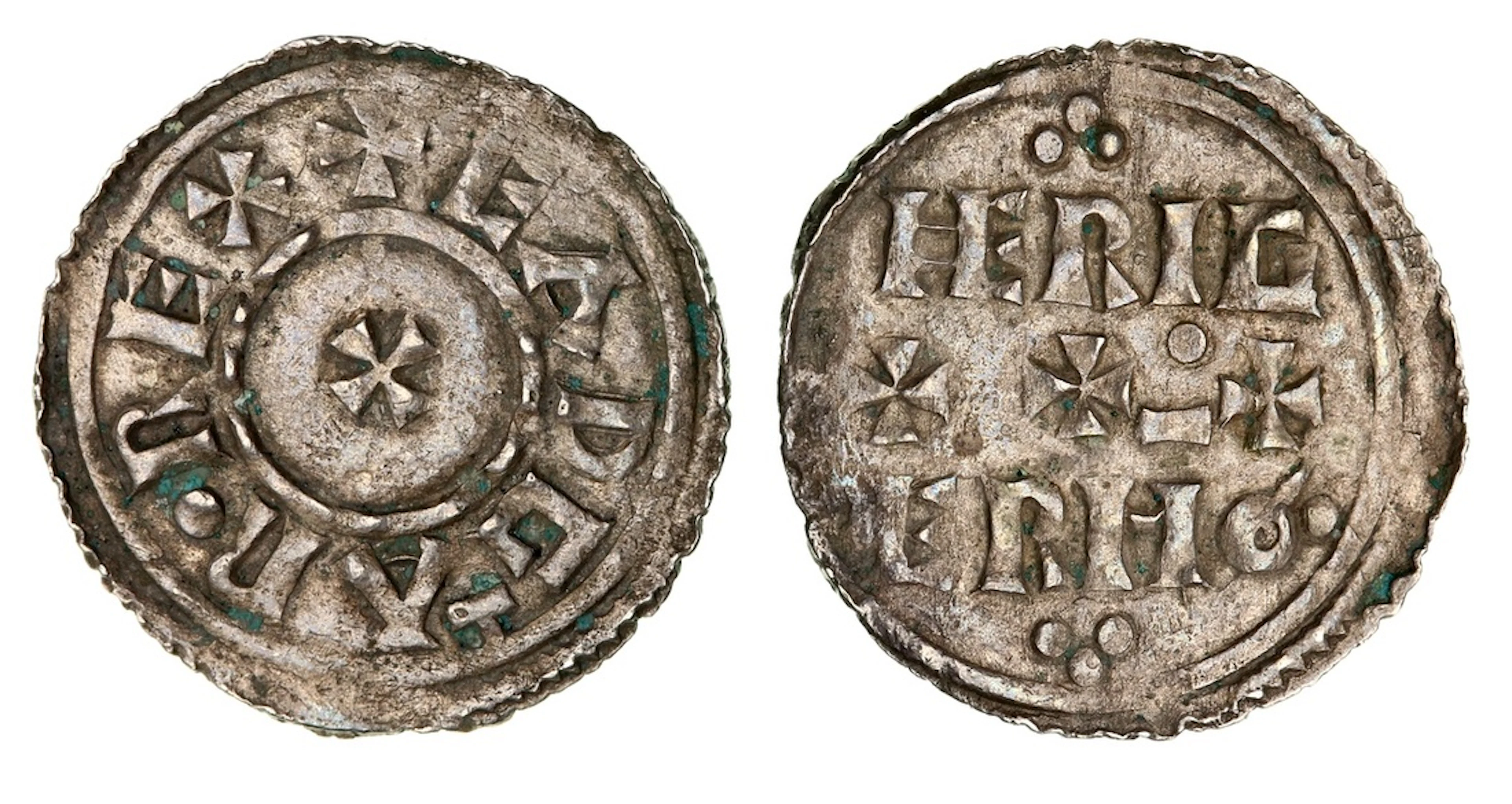 Eadgar (959-975), 'Two Line' Type, Penny, 'York', Heriger / Hereger