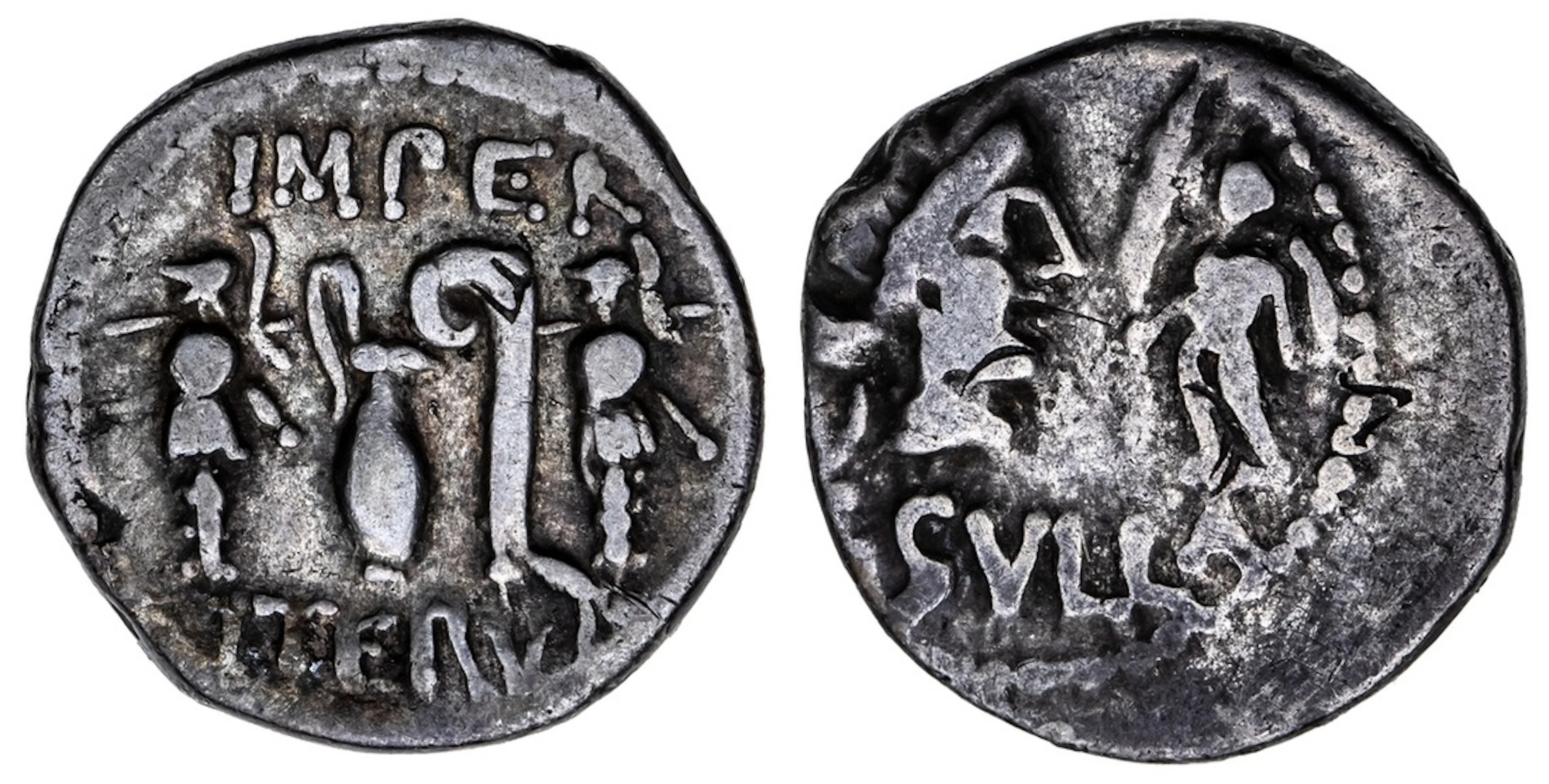 Roman Republic, Lucius Cornelius Sulla, AR Denarius, struck 84-83