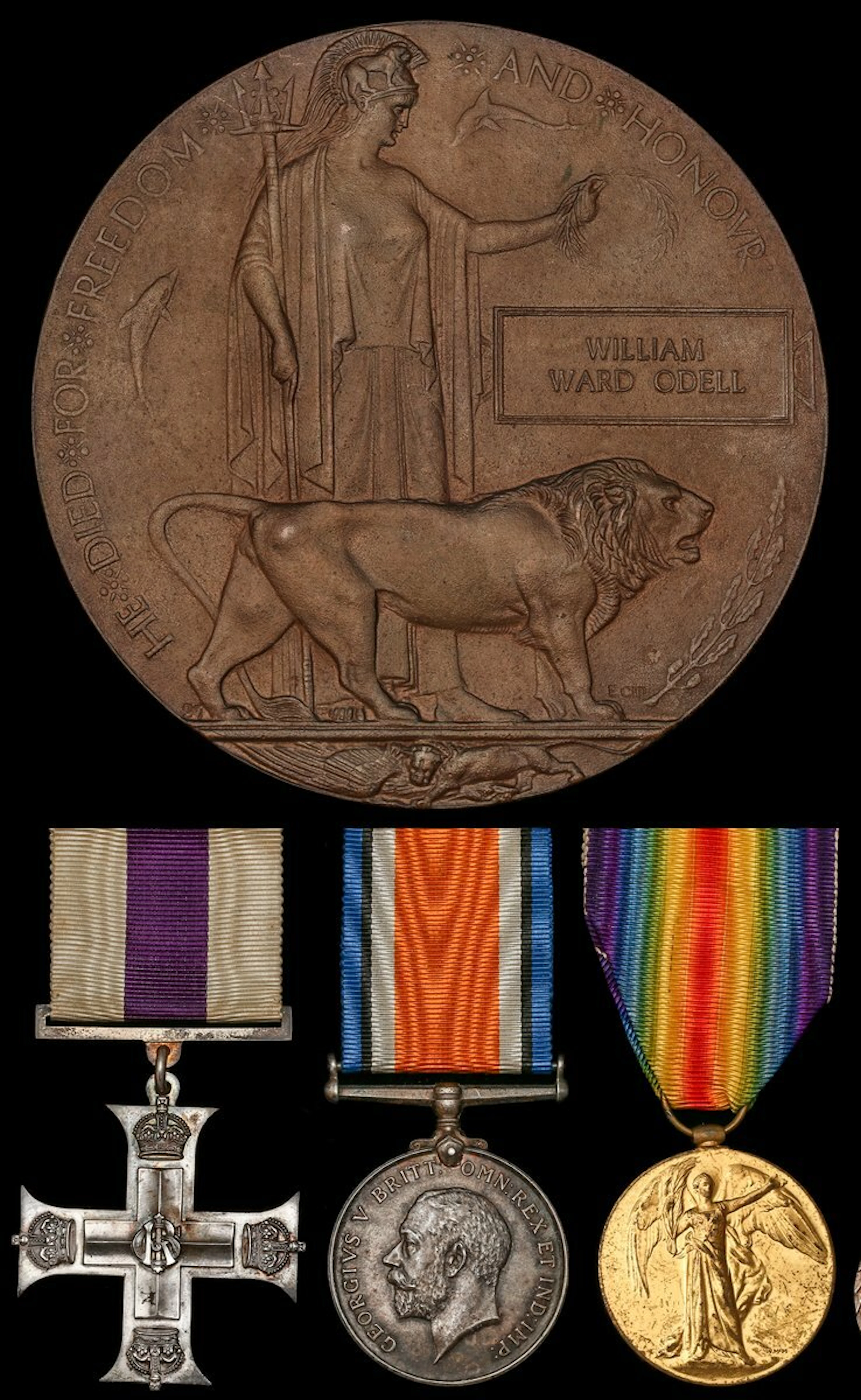 The outstanding Great War M.C. group of four awarded to 2nd Lieutenant