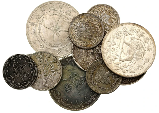 Middle East Coins, a group of 11x, including