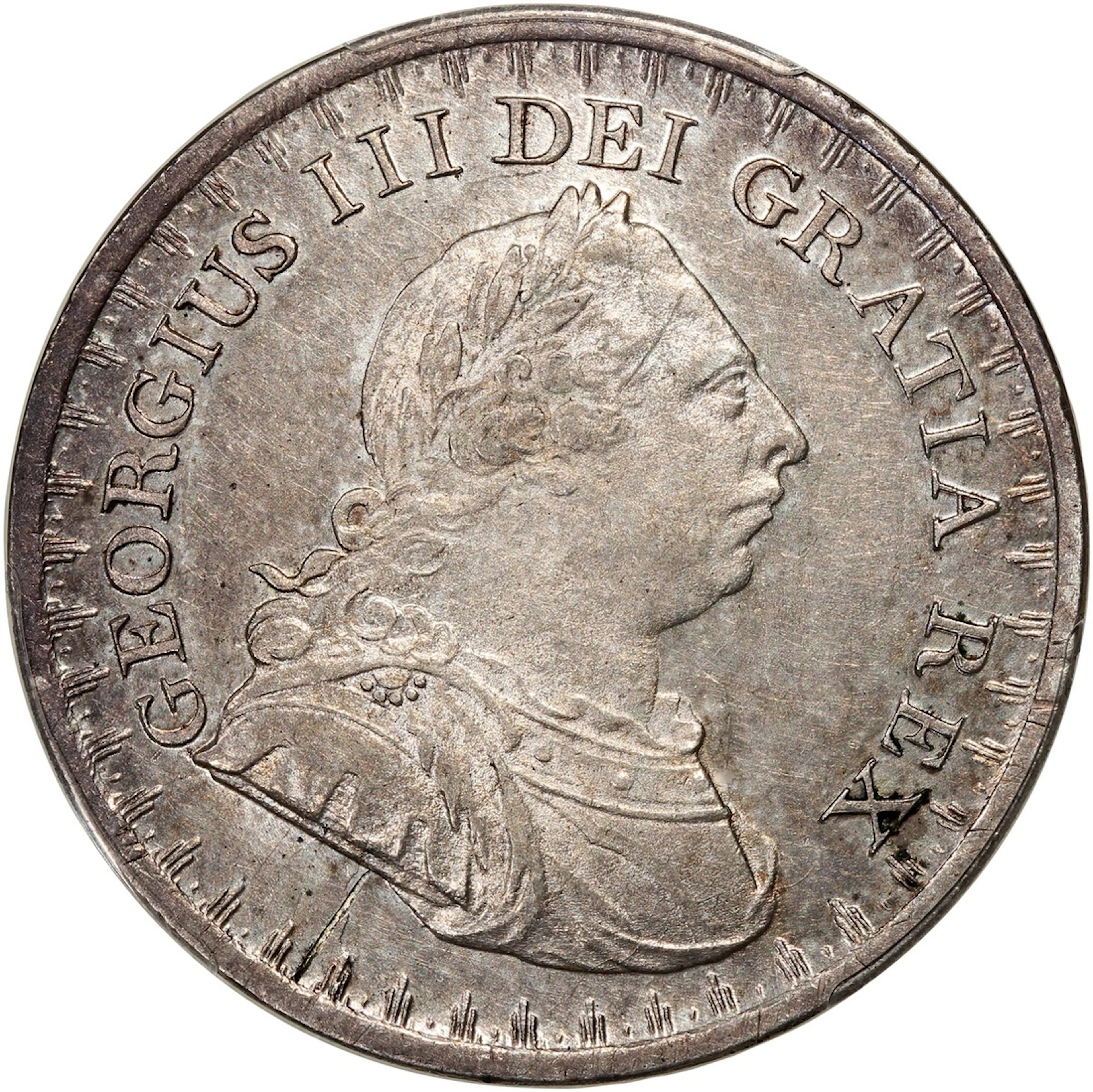 Great Britain, [PCGS AU Detail] silver 3 shillings, 1811