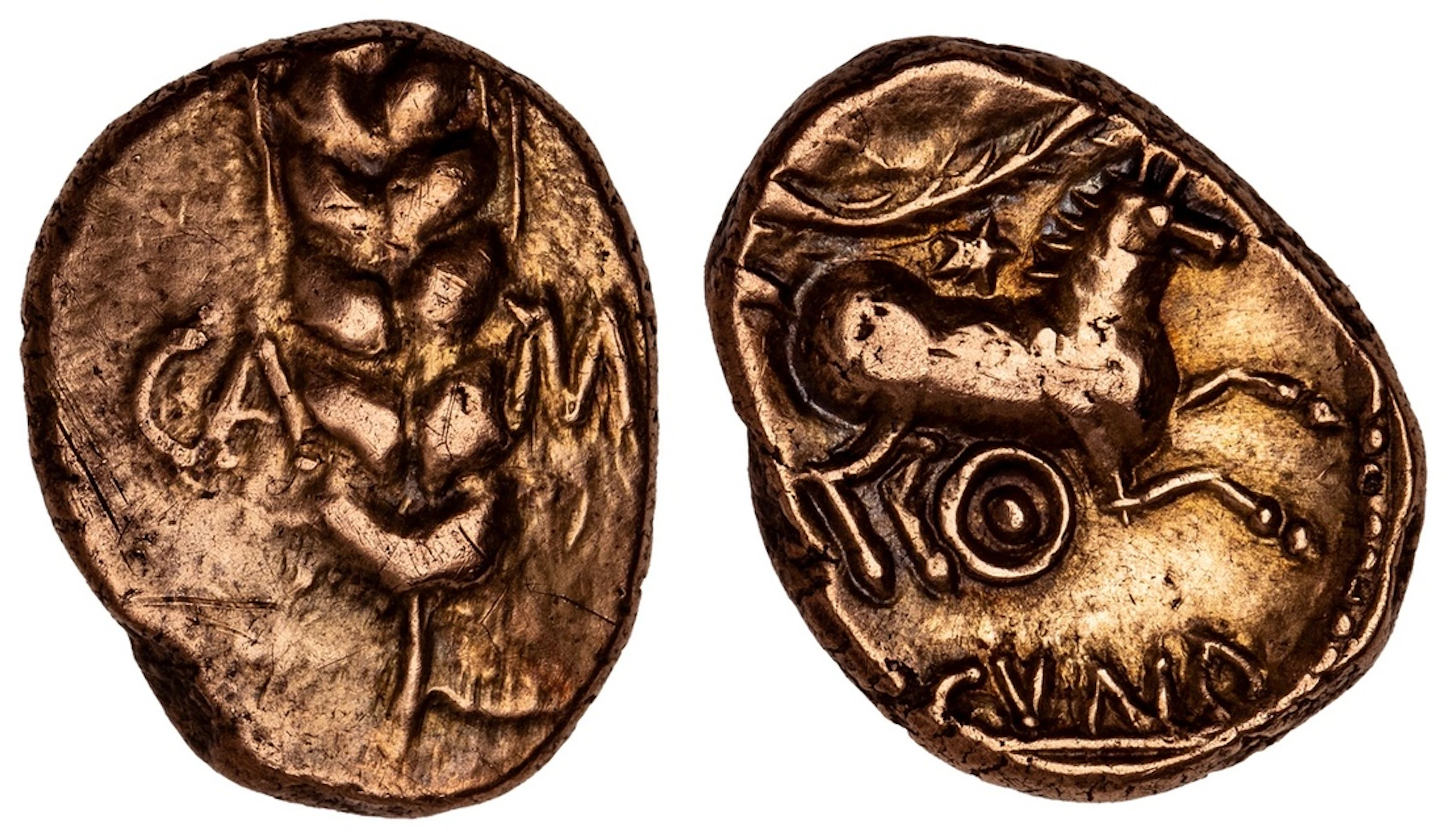 Catuvellauni & Trinovantes, Cunobelin (AD 8-41), AV Stater, 'Wild