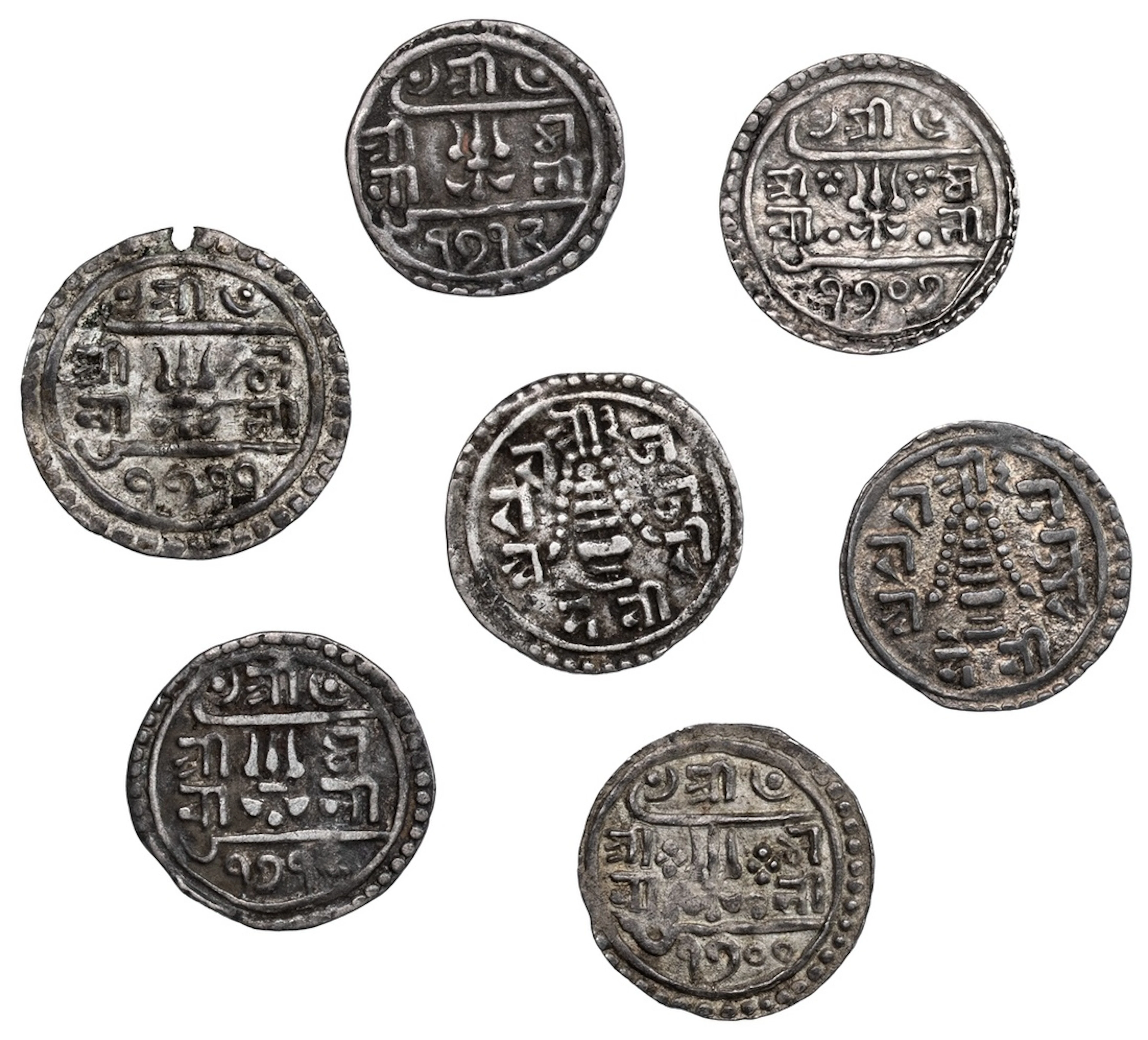 Nepal, Rana Bahadur Shah (1777-1799), in the name of Rajendra Lakshmi