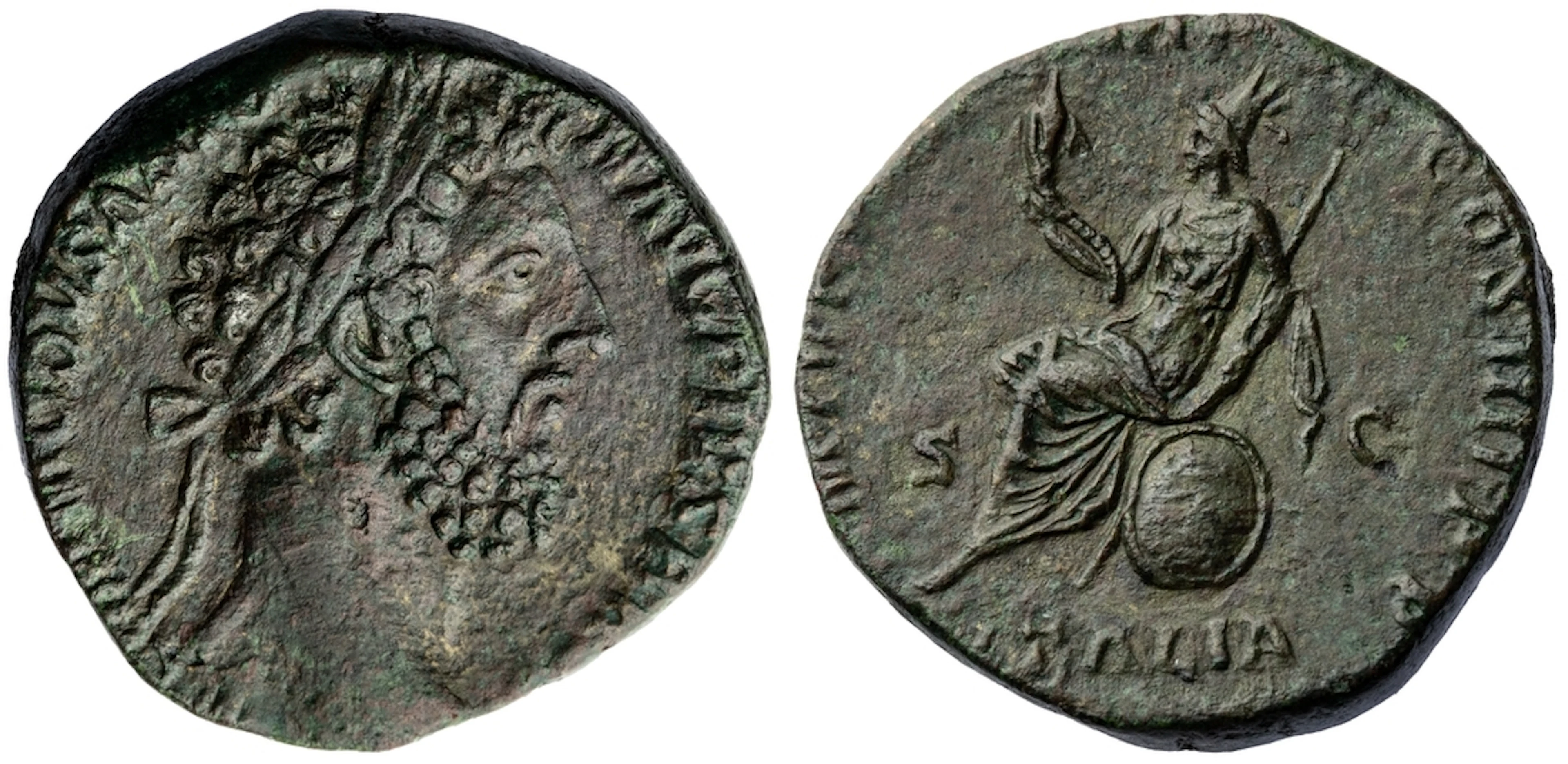 Roman Empire, Commodus (AD 177-192), AE Sestertius, struck 184, [M]