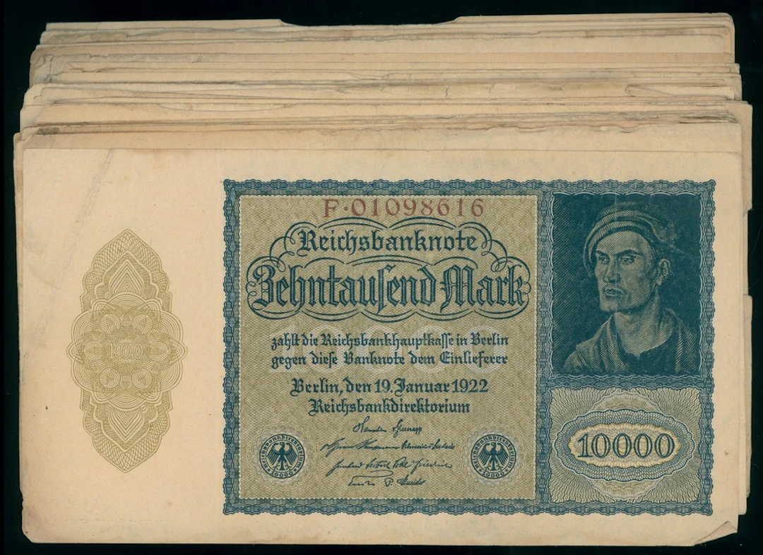 German Reichsbanknote, 10,000 mark (30), 1922, (Pick 72)