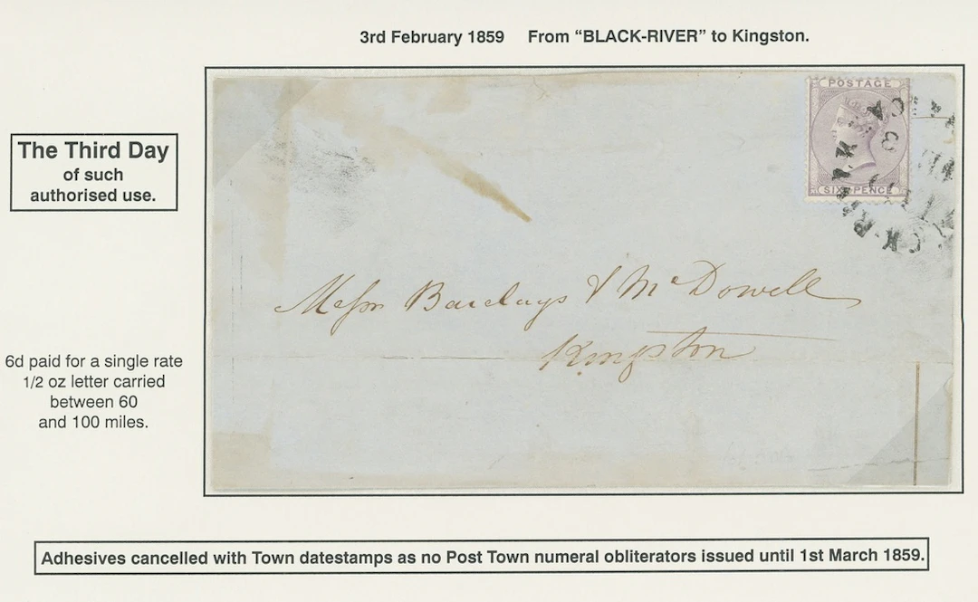 Jamaica Great Britain used in Jamaica Imperial Issues Authorised for