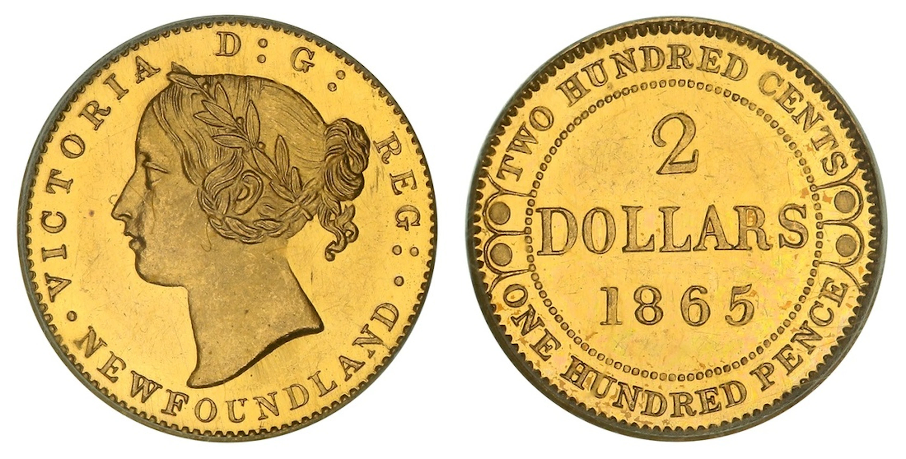 PCGS SP62 | Canada, Newfoundland, Victoria (1837-1901), Specimen 2