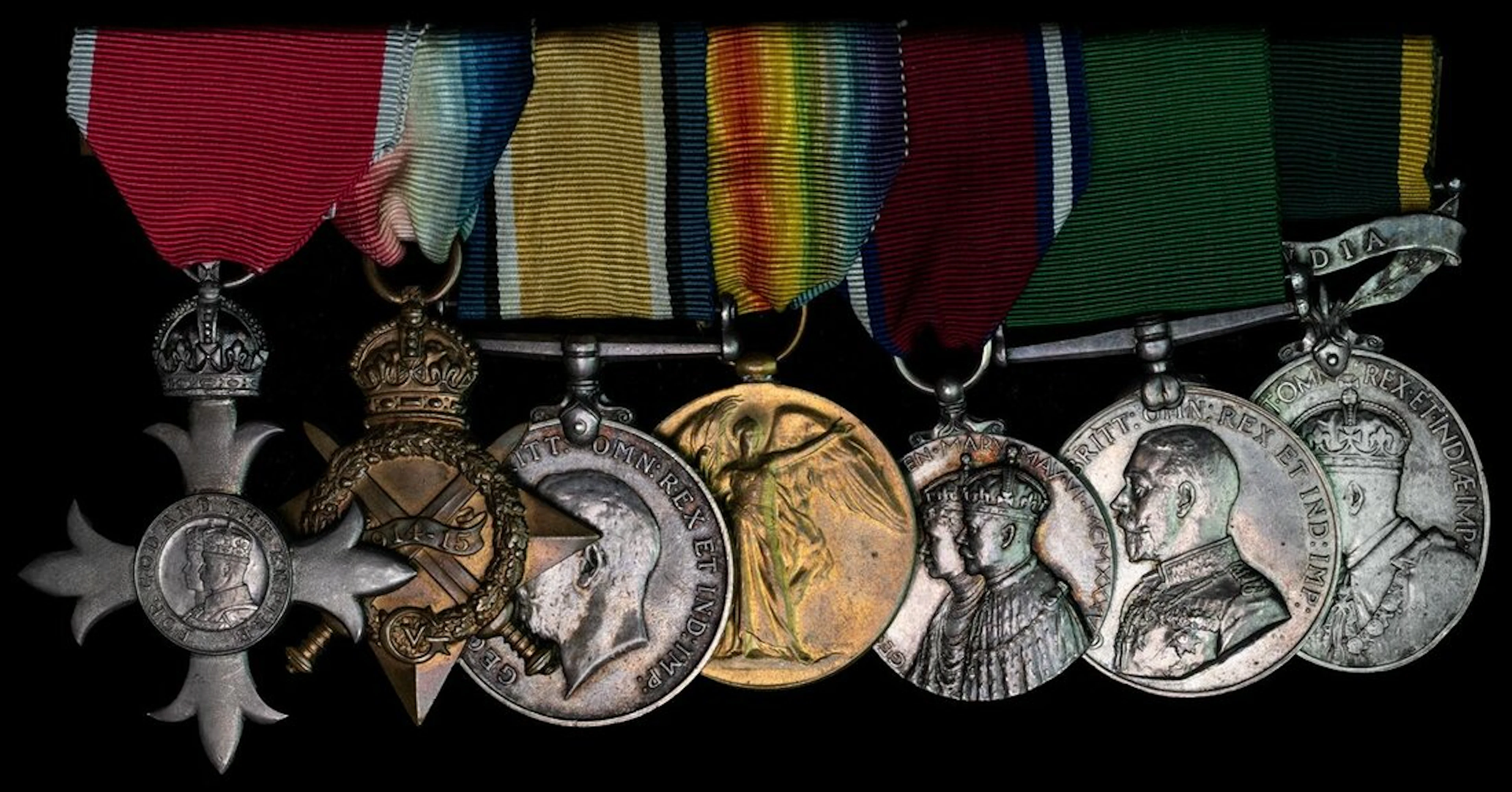 The scarce O.B.E. group of seven awarded to Private W. R. Clarke