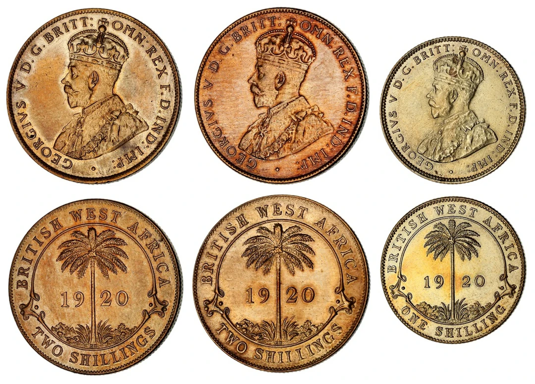 NGC UNC-MS66 | British West Africa, George V (1910-1936), Specimen