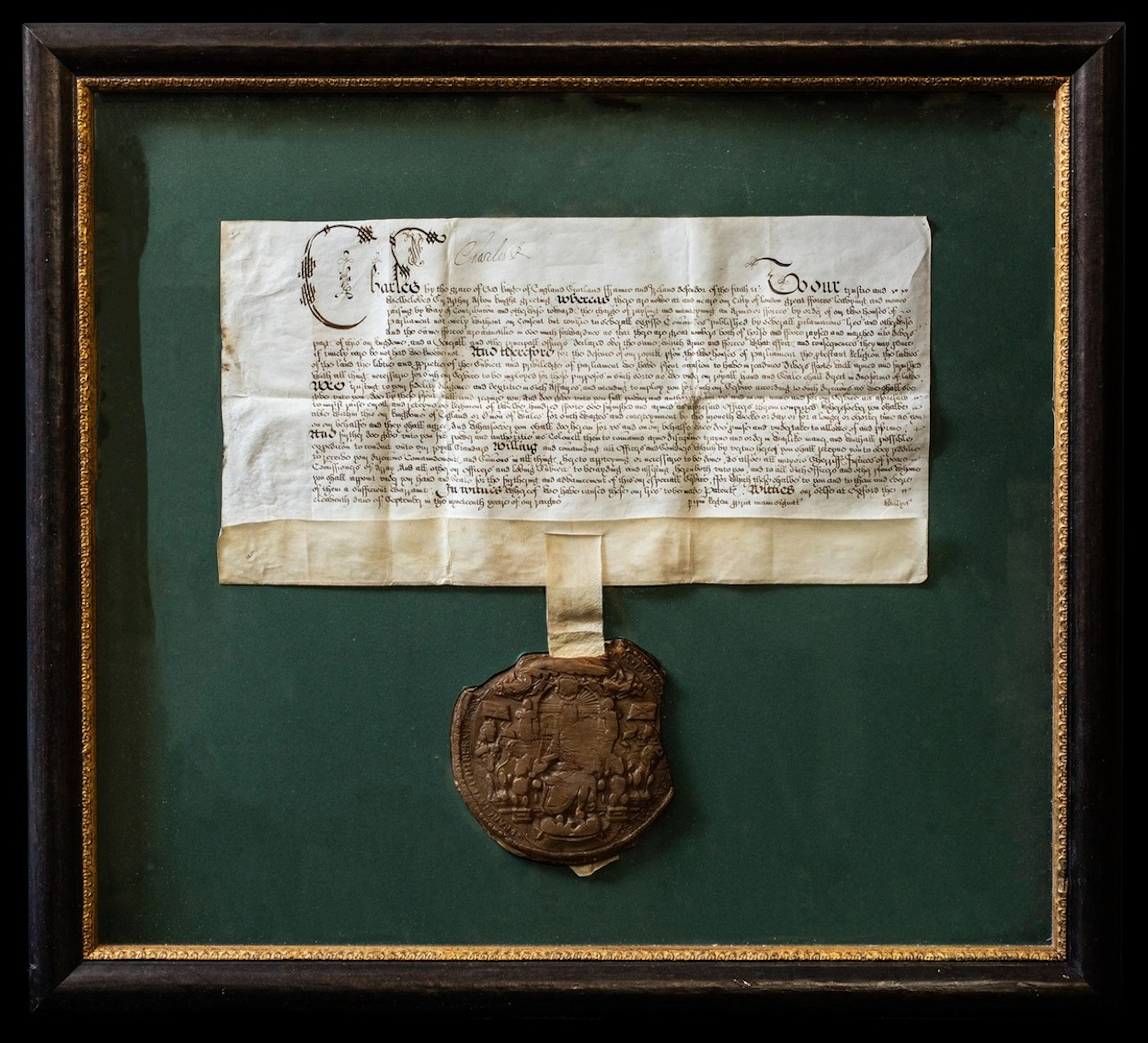 England Civil War King Charles I (1600-1649) 1643, September 11 -