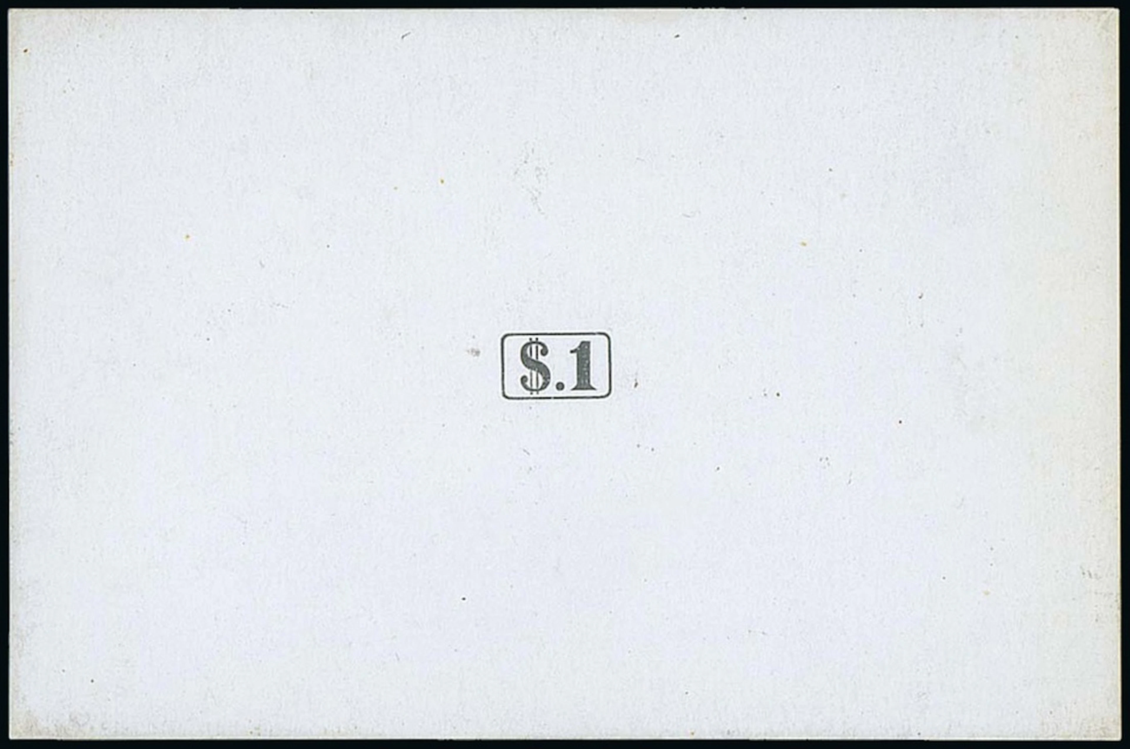 Sarawak 1888-97 "postage & revenue" Issue Die Proofs $1 value tablet