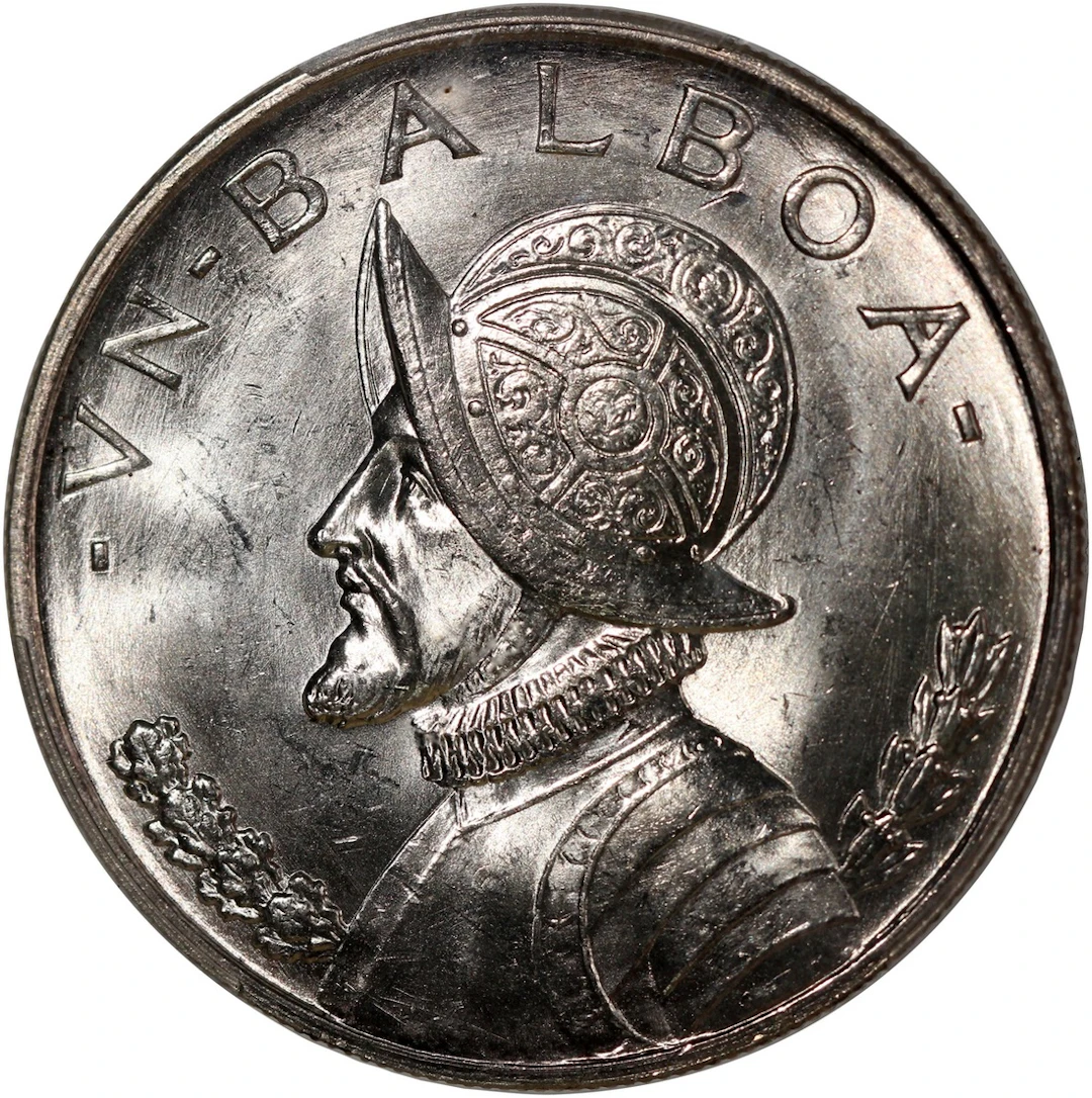 Panama, [PCBS MS64] 1 balboa, 1947