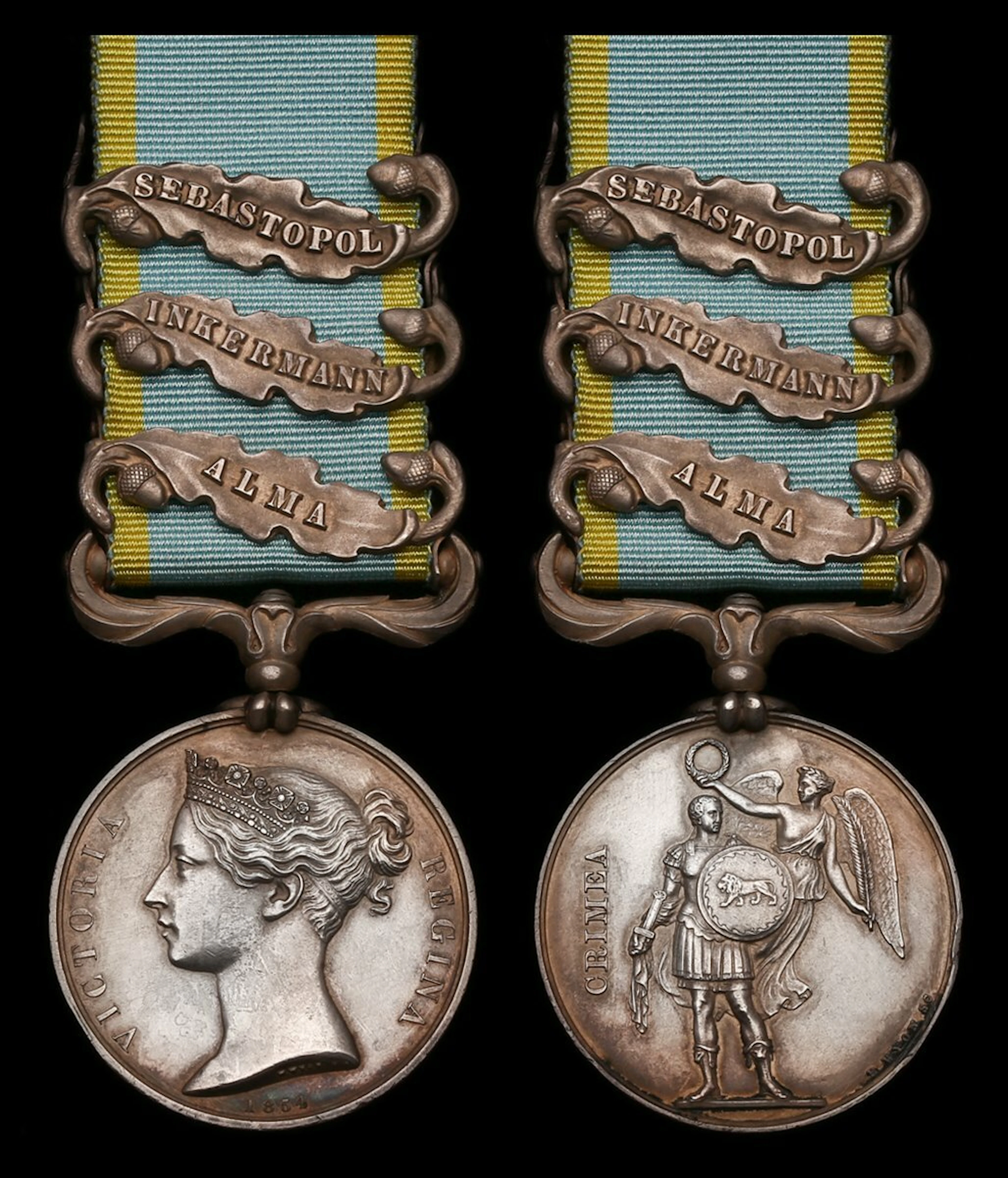 A storming of the Redan casualty's Crimea Medal awarded to Corporal