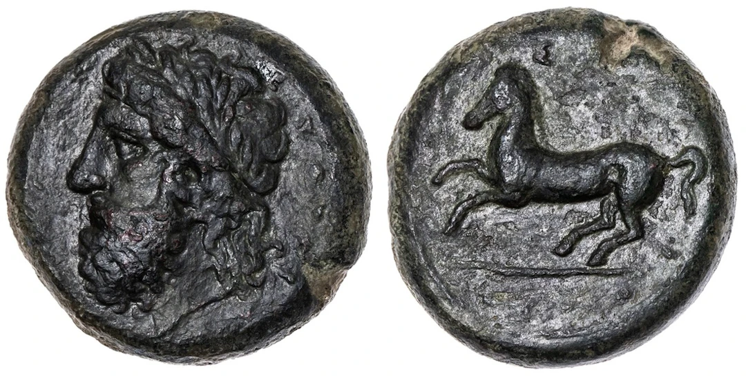 Sicily, Syracuse, Timoleon and the Third Democracy (344-317 BC), AE