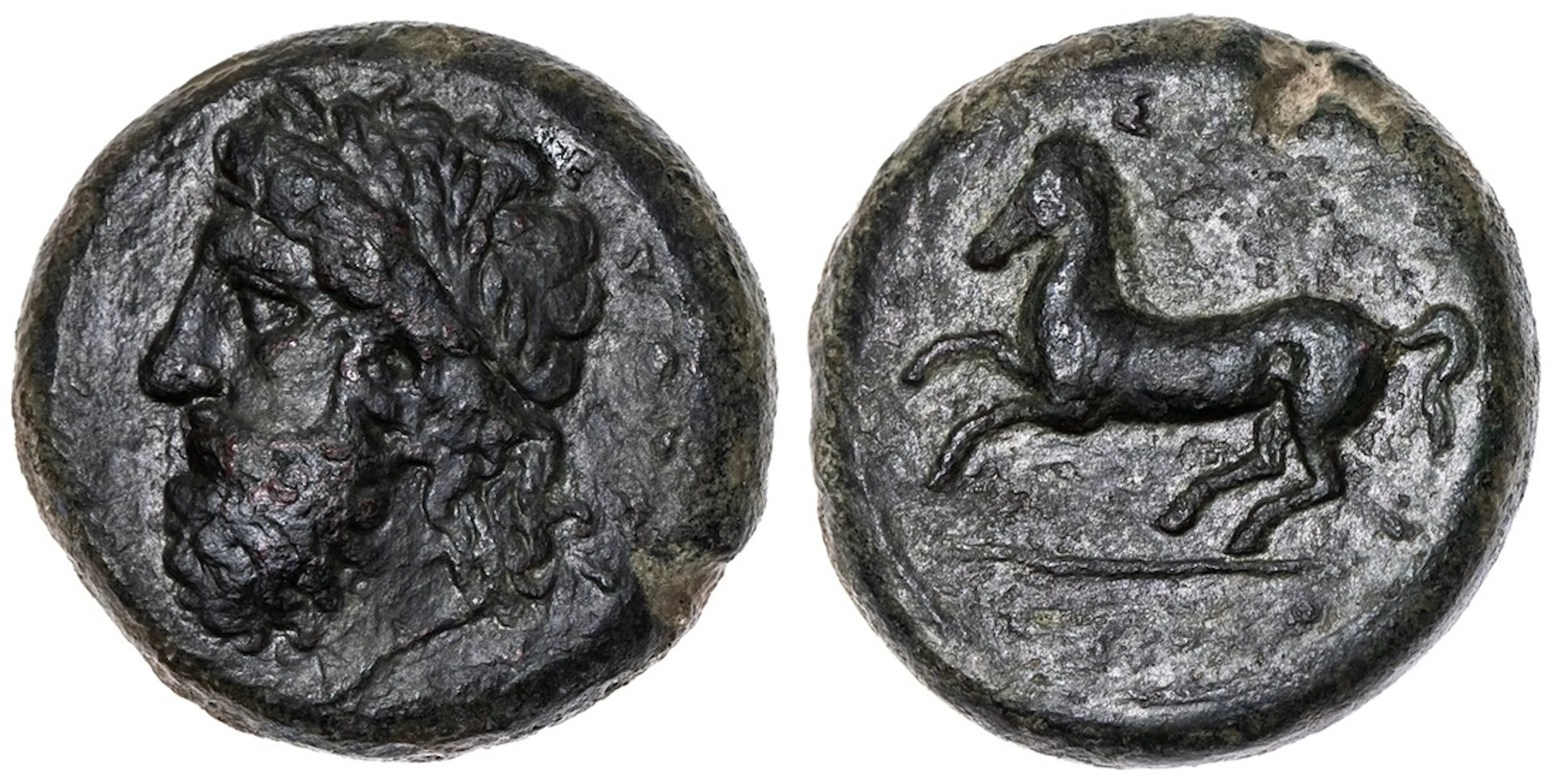 Sicily, Syracuse, Timoleon and the Third Democracy (344-317 BC), AE