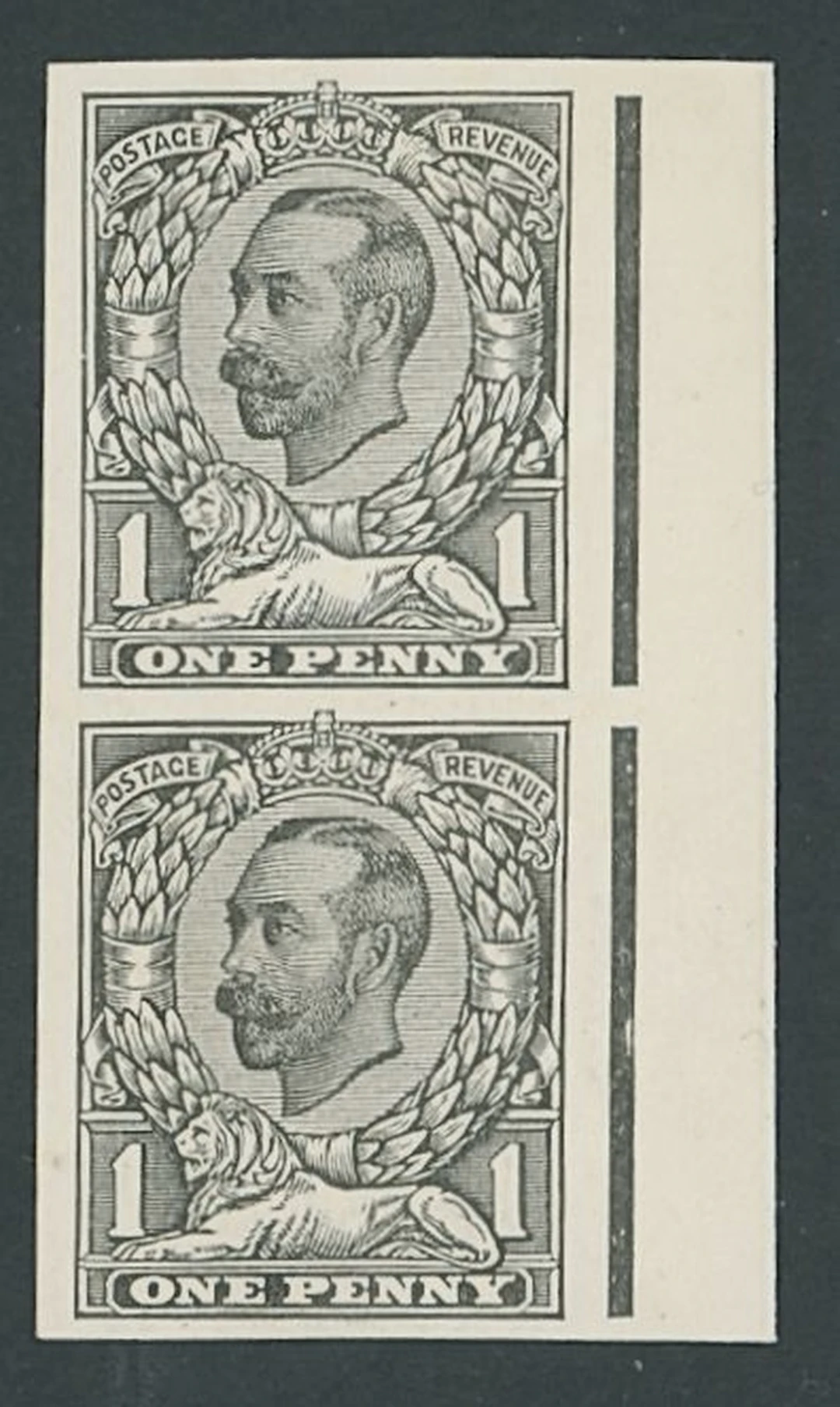 Great Britain King George V 1911-12 Downey Head 1911 ½d. Downey head