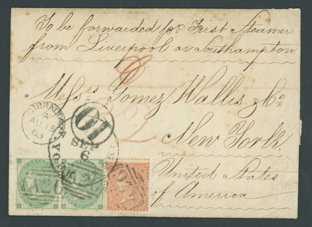 Great Britain Postal History 1789-1863, a selection of Welsh Ship