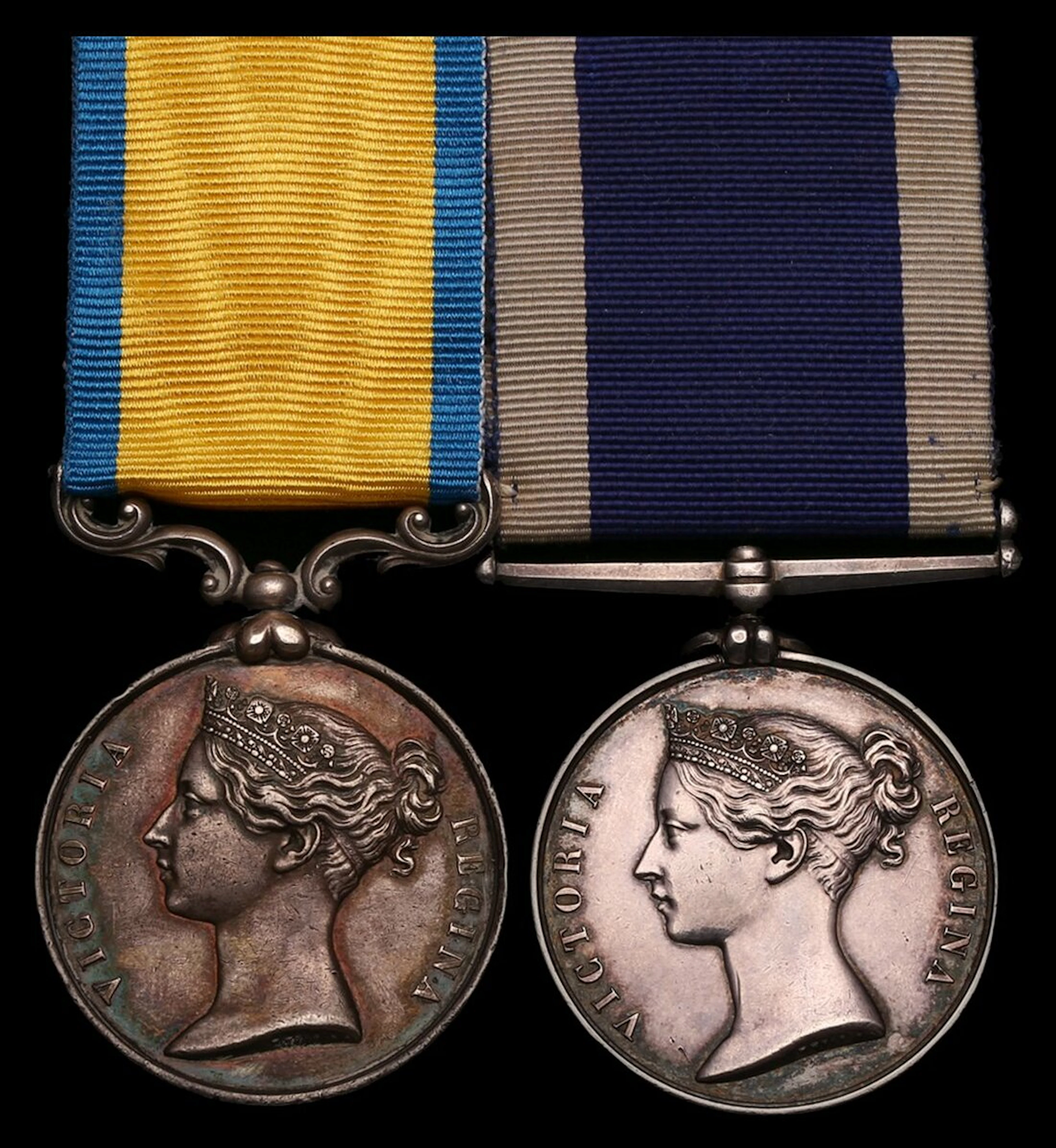 Pair: Captain of the After Guard J. Pratt, Royal Navy Baltic 1854-55