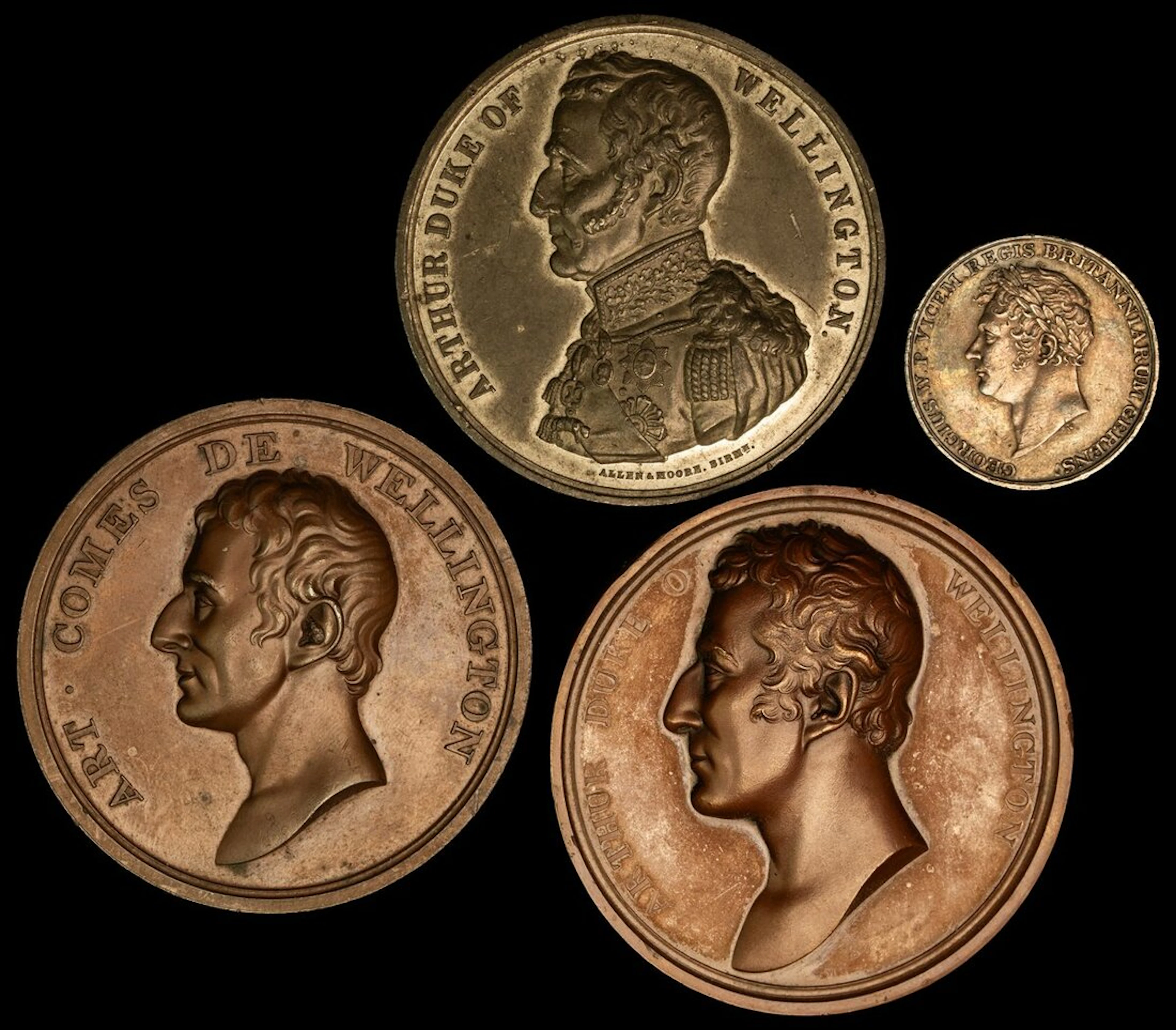 Duke of Wellington Commemorative Medals Parliamentary Tribute for